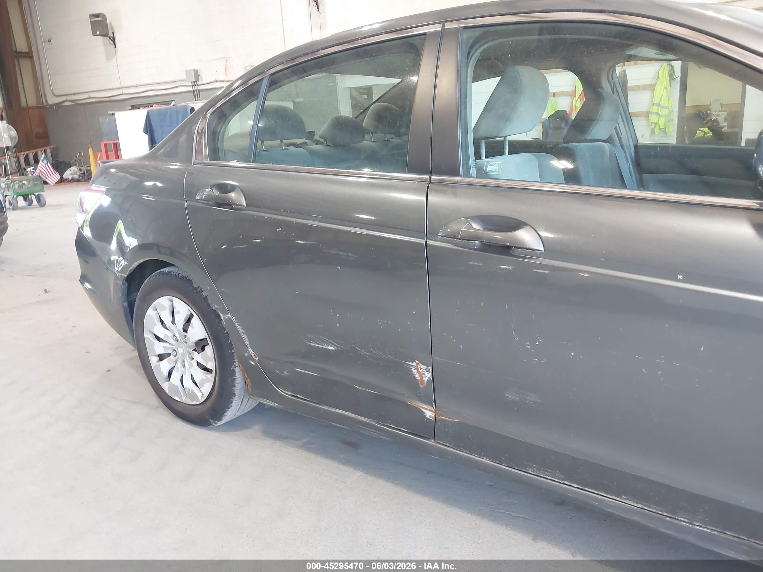 2009 Honda Accord 2.4 Lx Серый vin: 1HGCP26329A188969