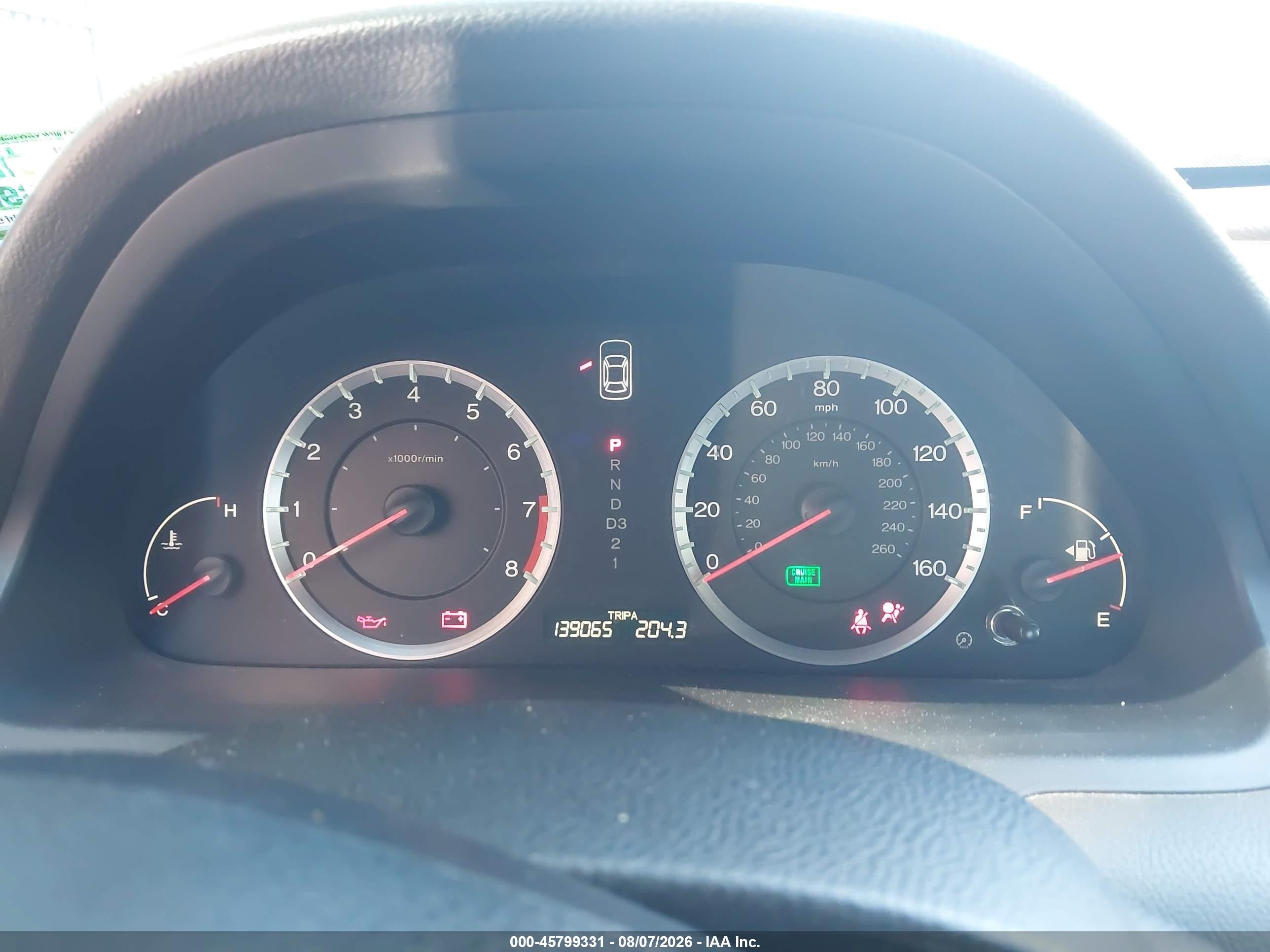2009 Honda Accord 2.4 Lx Gray vin: 1HGCP26329A189815