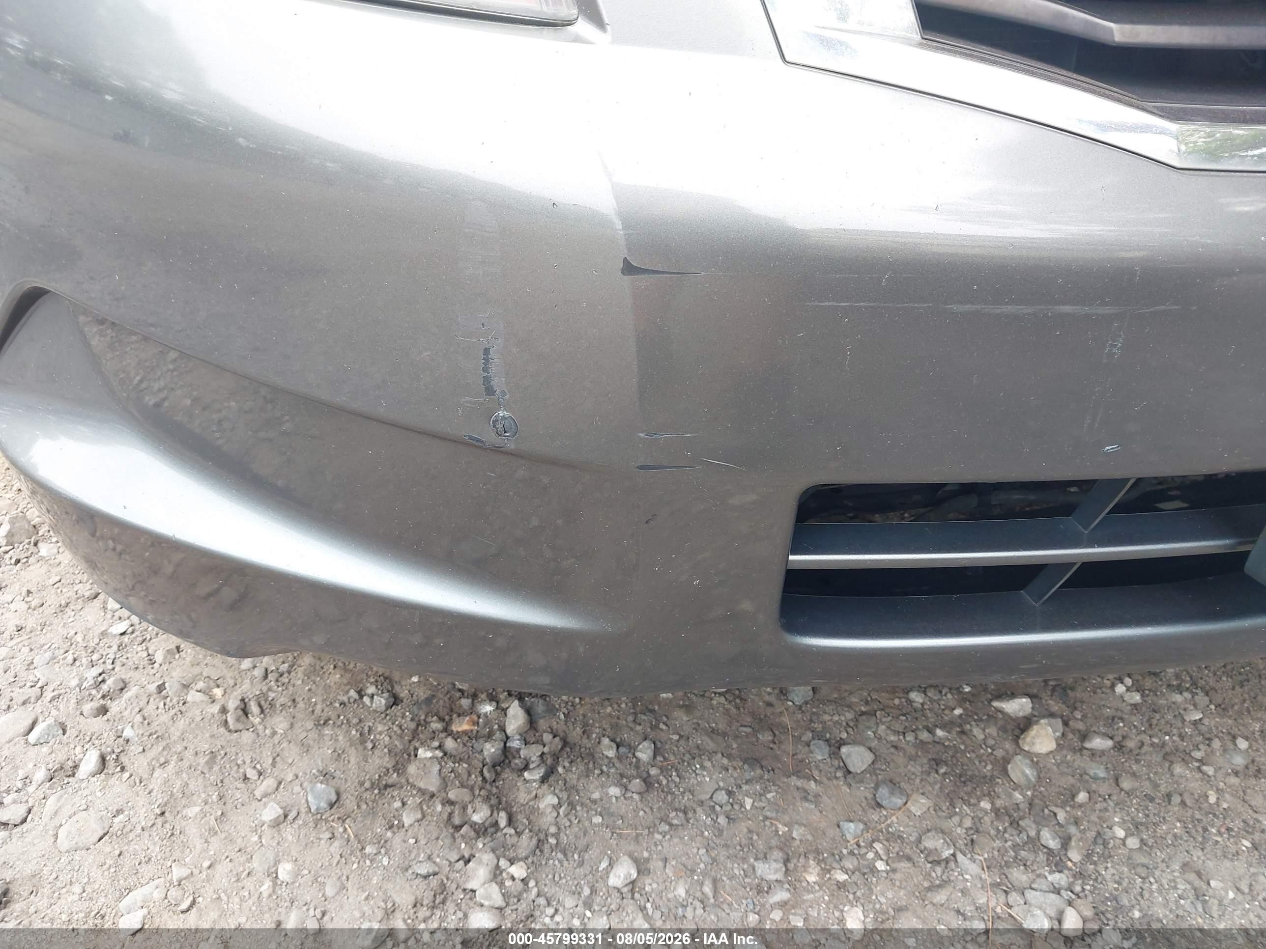 2009 Honda Accord 2.4 Lx Gray vin: 1HGCP26329A189815