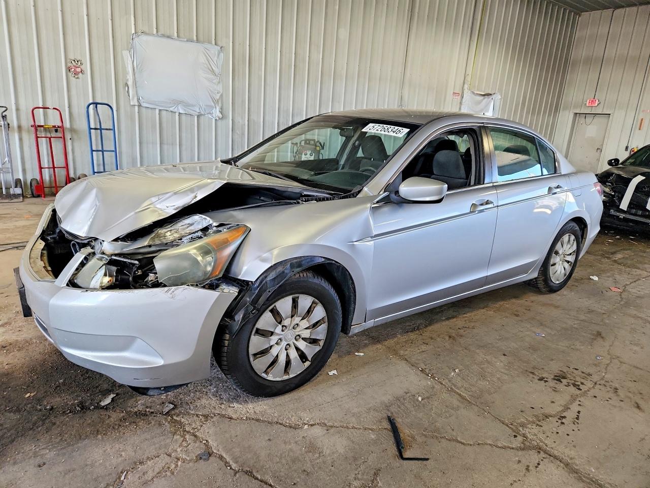 2008 Honda Accord Lx Silver vin: 1HGCP26338A145434