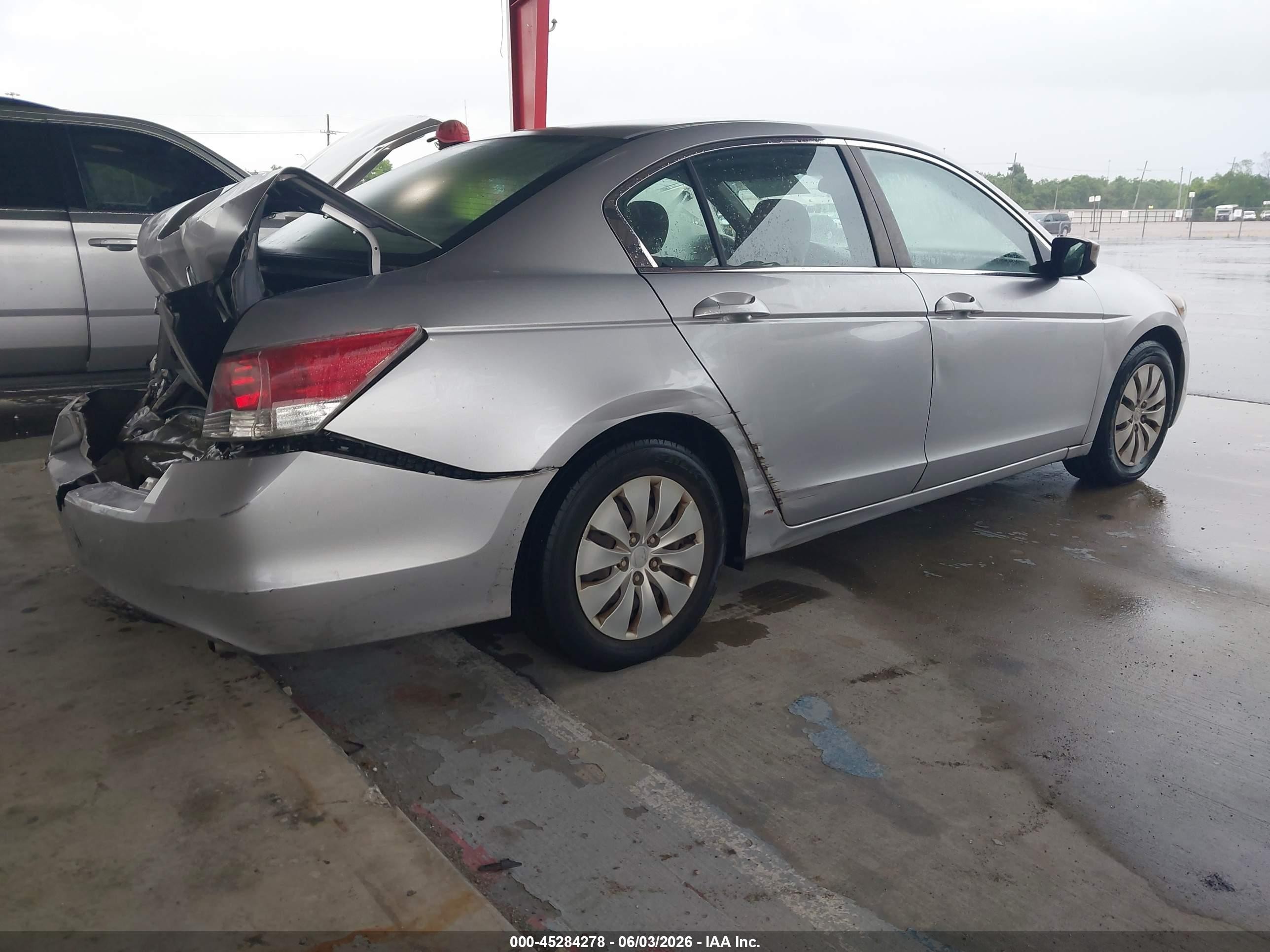 2008 Honda Accord 2.4 Lx Silver vin: 1HGCP26338A157552