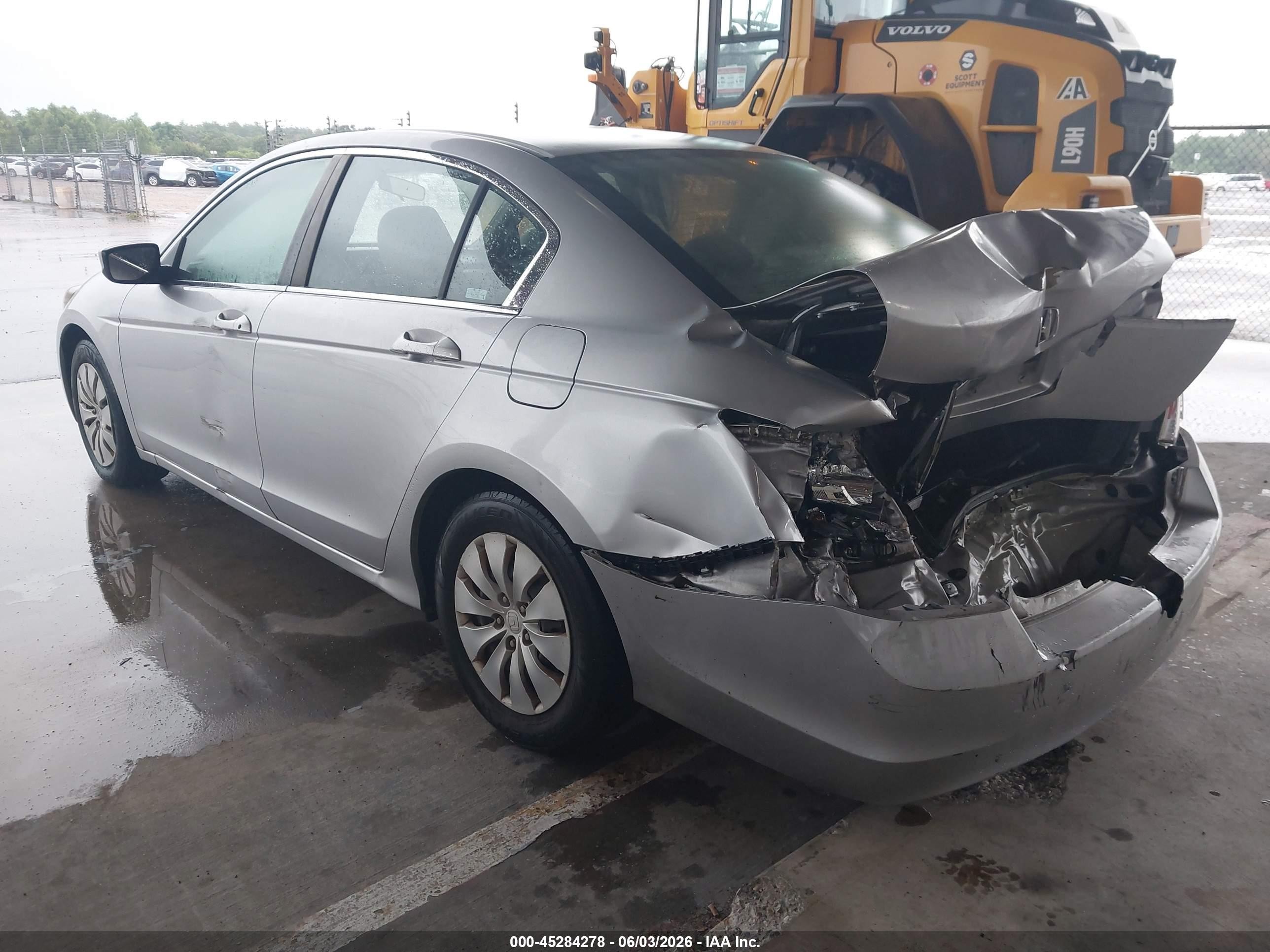 2008 Honda Accord 2.4 Lx Silver vin: 1HGCP26338A157552
