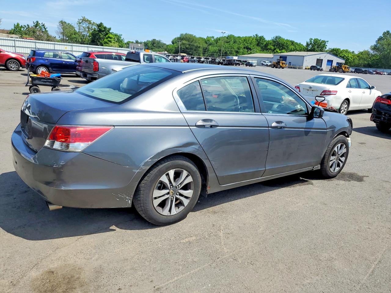 2009 Honda Accord Lx Gray vin: 1HGCP26339A001335