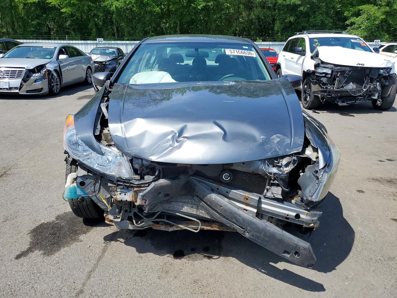 2009 Honda Accord Lx Gray vin: 1HGCP26339A001335