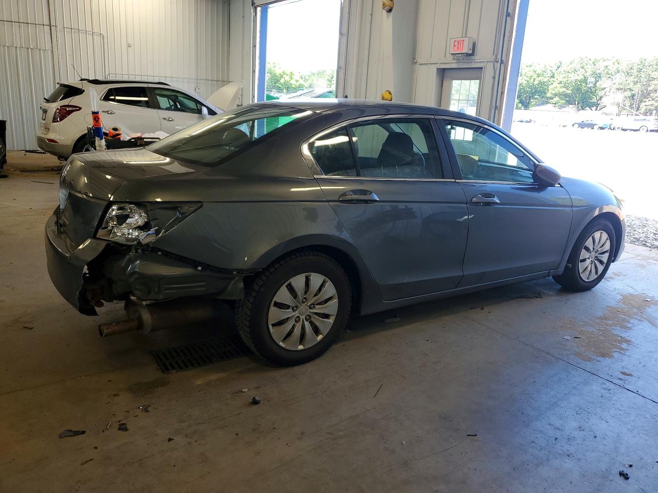 2009 Honda Accord Lx Gray vin: 1HGCP26339A021455