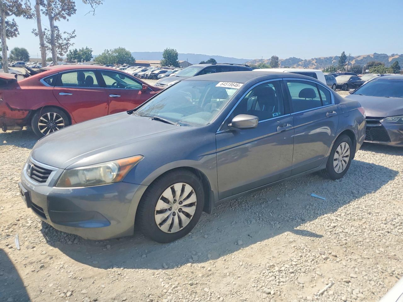 2009 Honda Accord Lx Gray vin: 1HGCP26339A022234