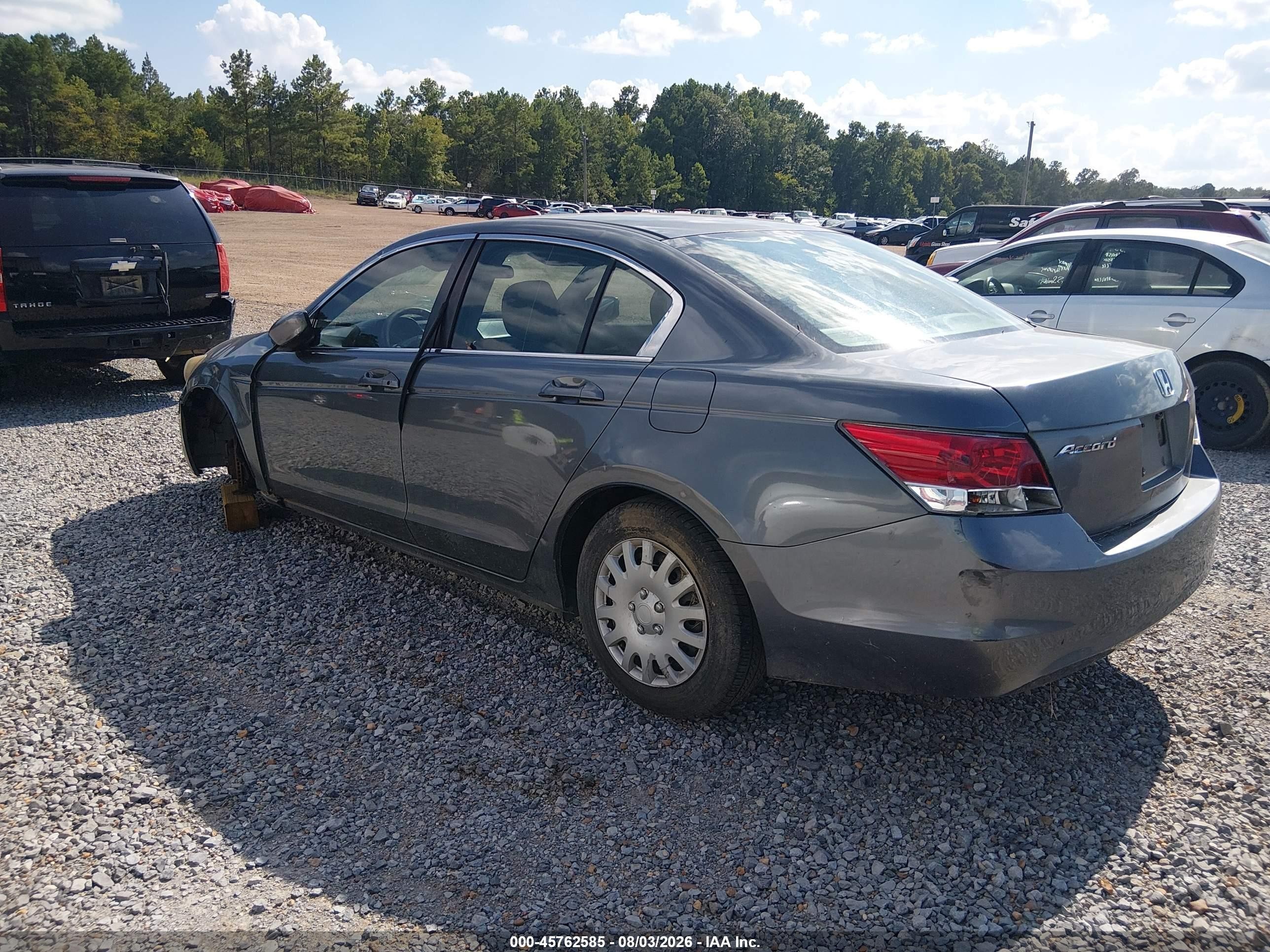 2009 Honda Accord 2.4 Lx Gray vin: 1HGCP26339A027837