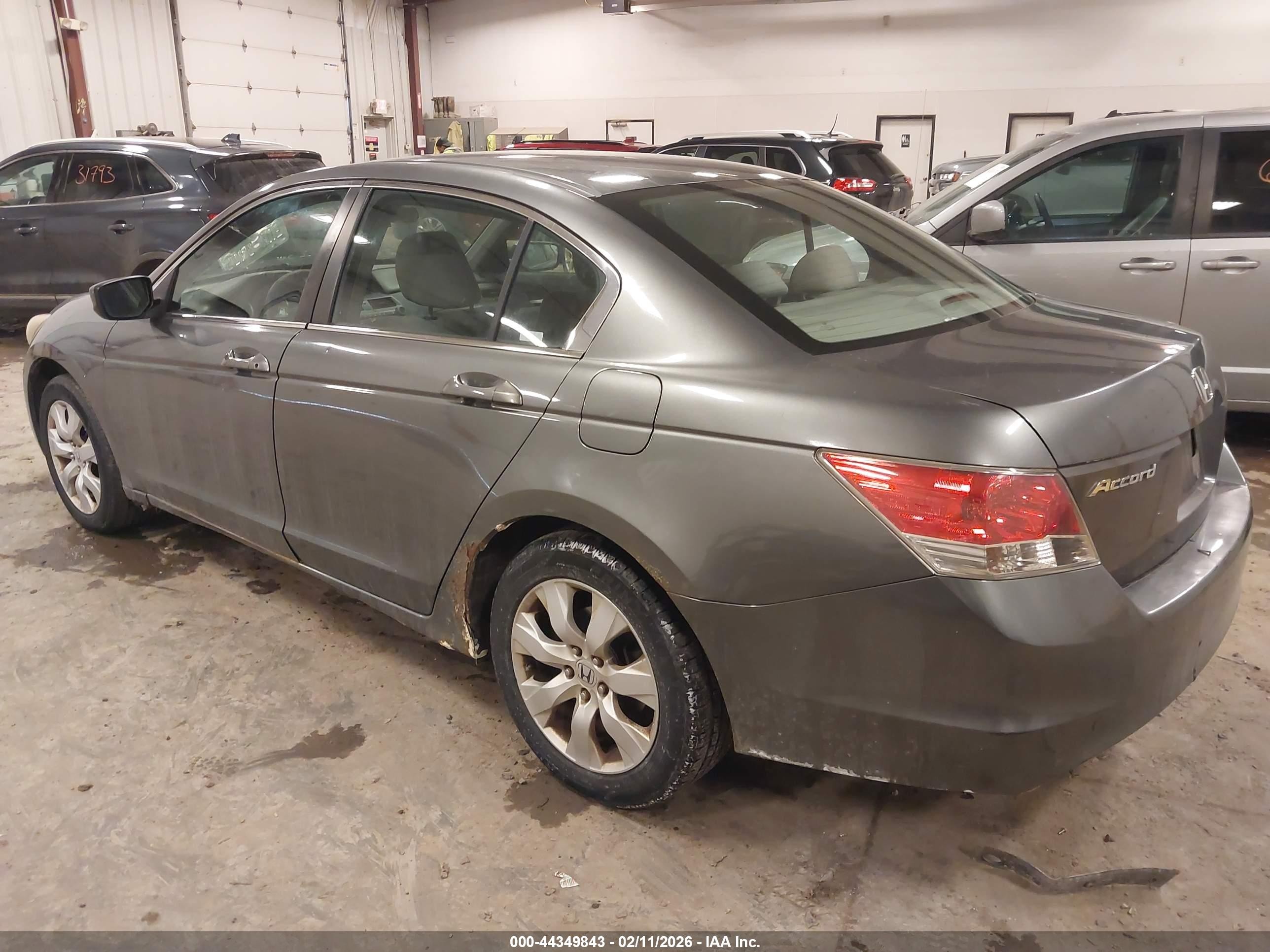 2009 Honda Accord 2.4 Lx Gray vin: 1HGCP26339A046260
