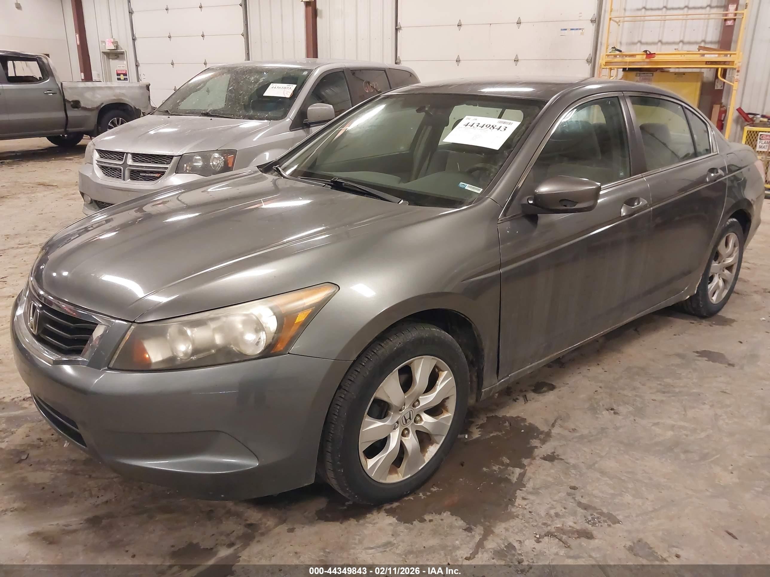 2009 Honda Accord 2.4 Lx Gray vin: 1HGCP26339A046260