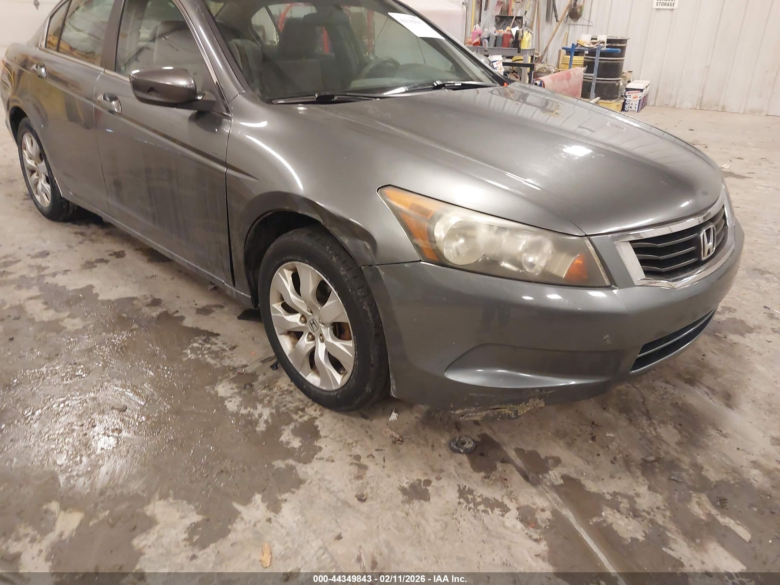2009 Honda Accord 2.4 Lx Gray vin: 1HGCP26339A046260