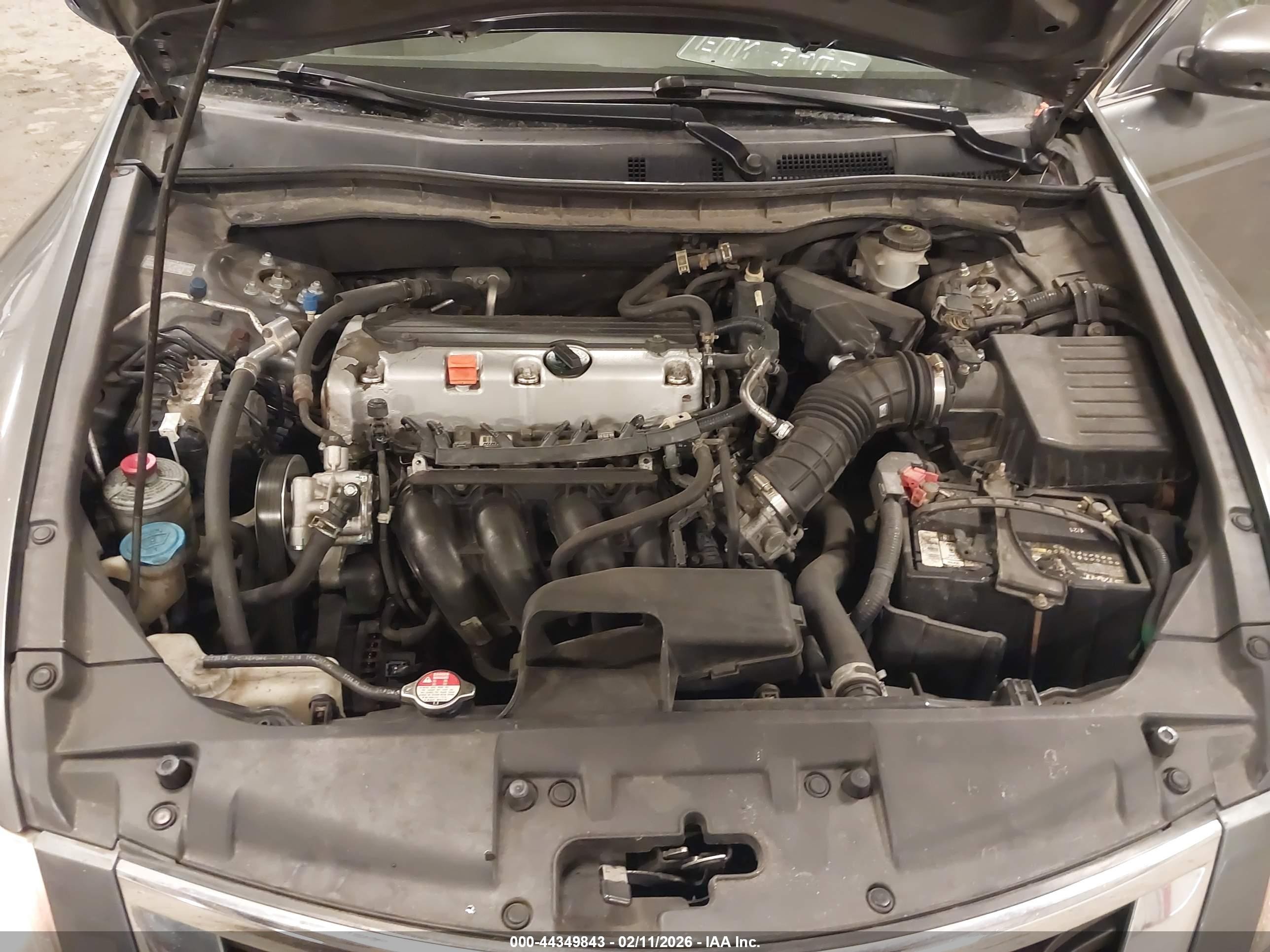 2009 Honda Accord 2.4 Lx Gray vin: 1HGCP26339A046260
