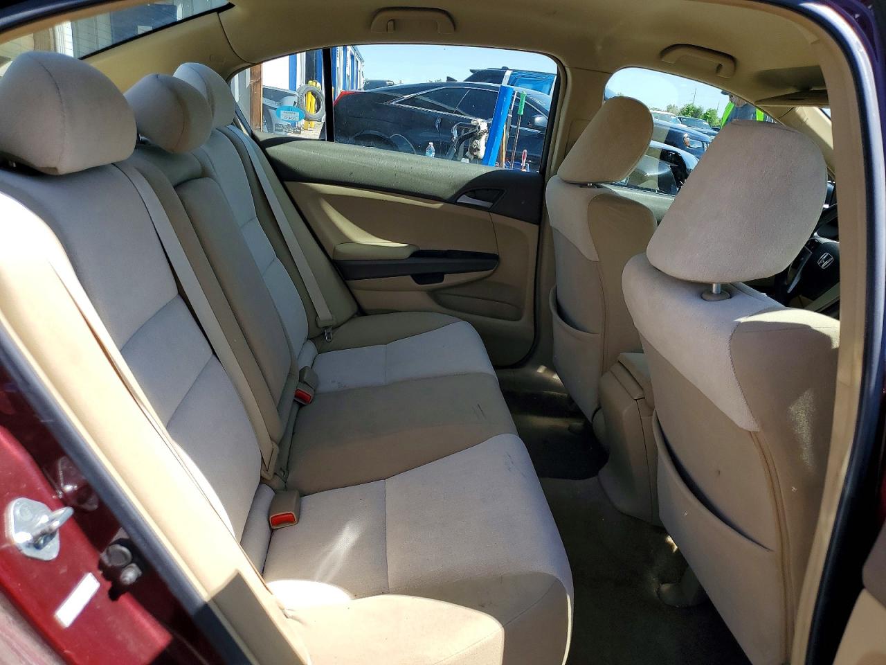 2009 Honda Accord Lx Maroon vin: 1HGCP26339A056898