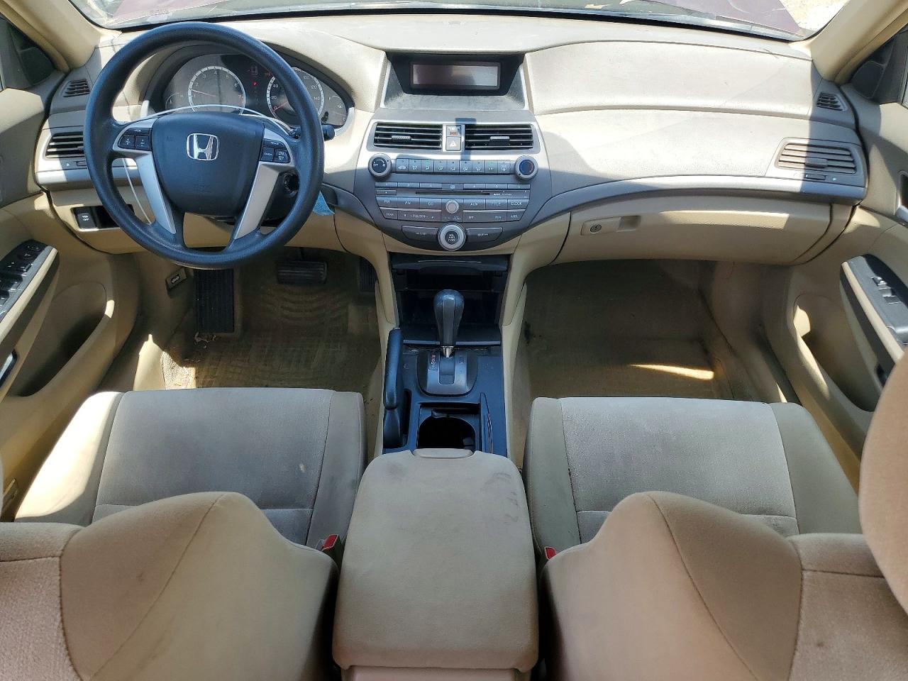 2009 Honda Accord Lx Burgundy vin: 1HGCP26339A087357