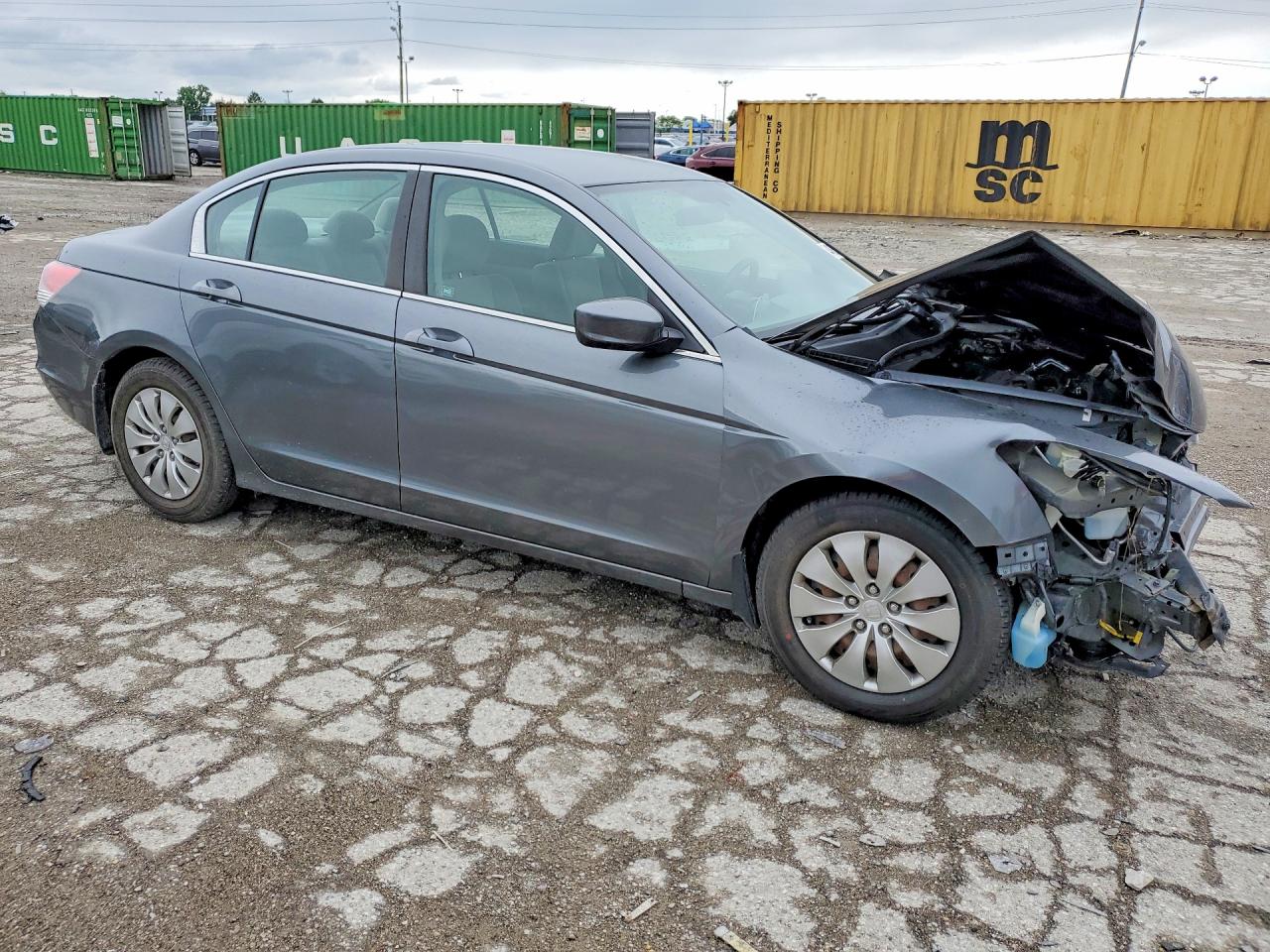 2009 Honda Accord Lx Gray vin: 1HGCP26339A090310