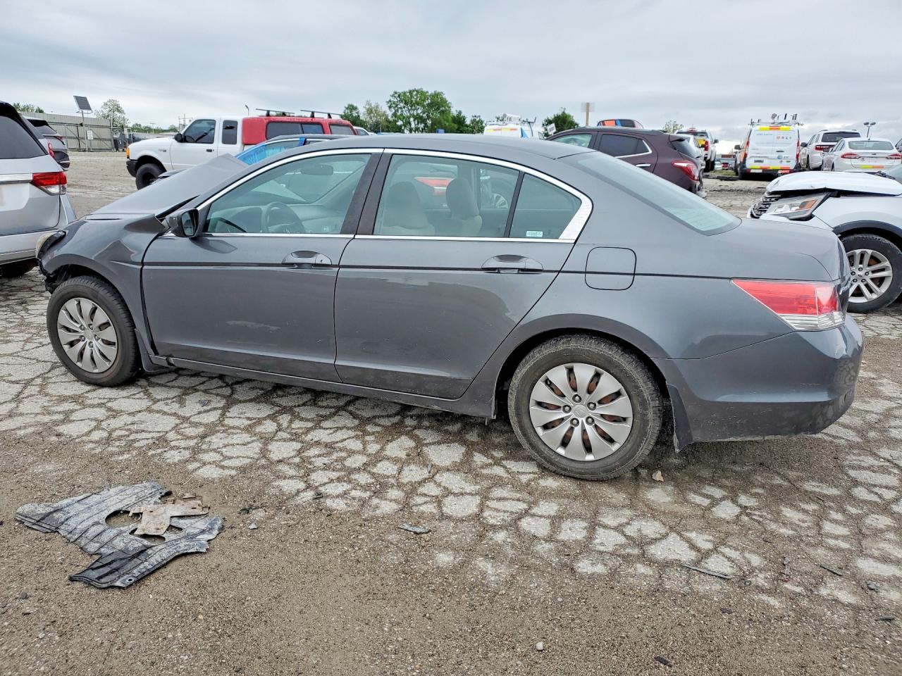 2009 Honda Accord Lx Gray vin: 1HGCP26339A090310