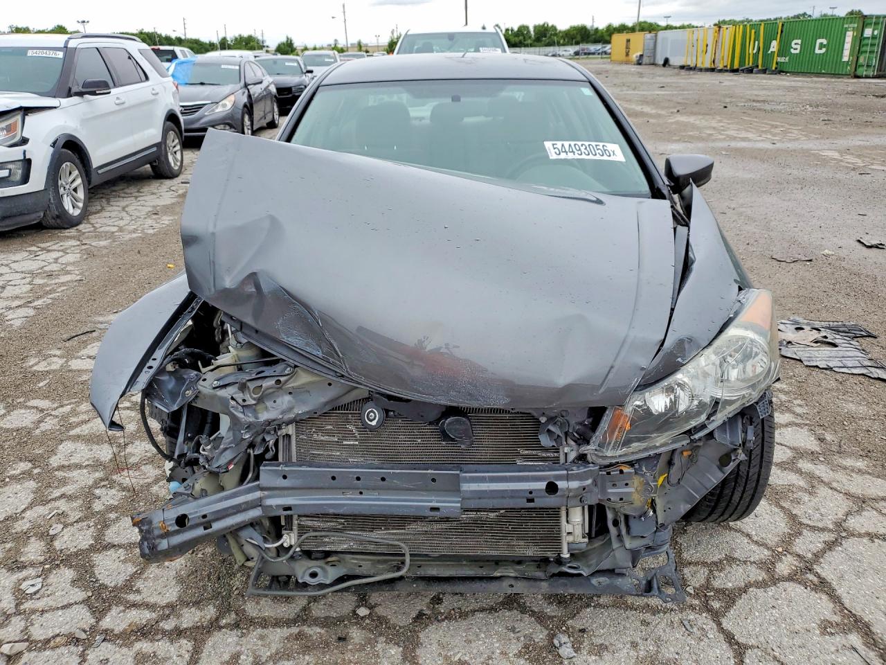 2009 Honda Accord Lx Gray vin: 1HGCP26339A090310
