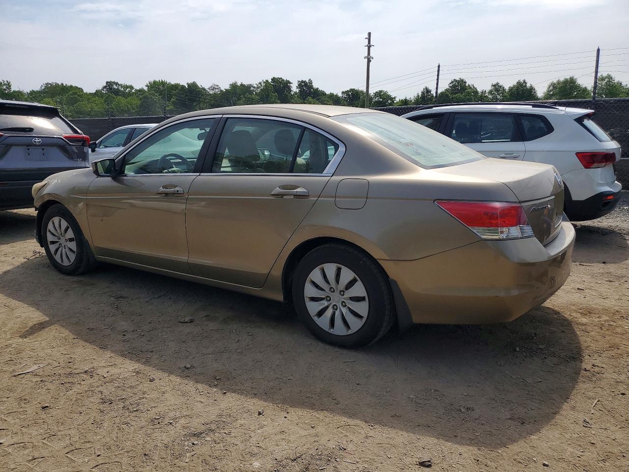 2009 Honda Accord Lx Золотой vin: 1HGCP26339A095541