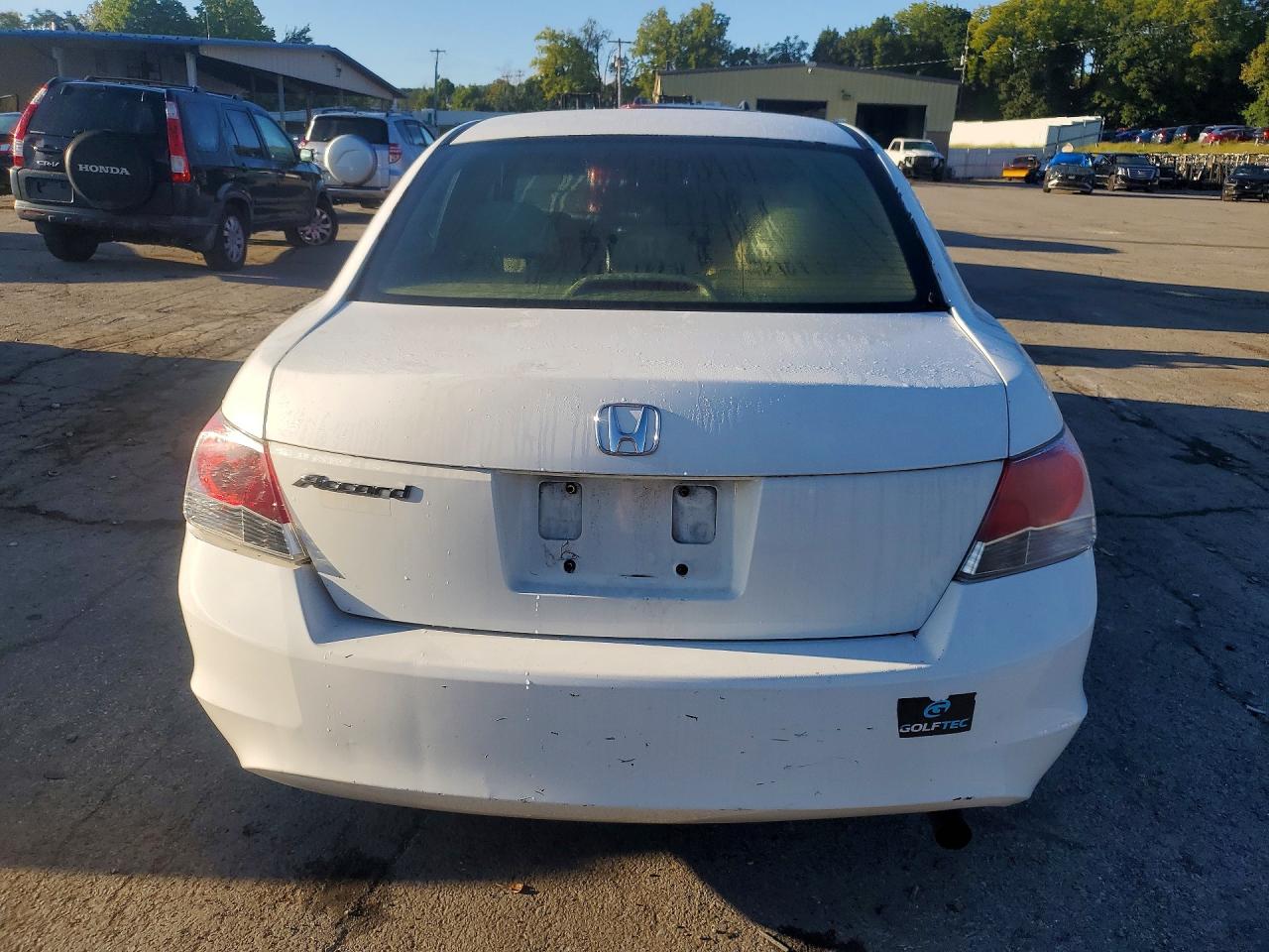 2009 Honda Accord Lx White vin: 1HGCP26339A114816