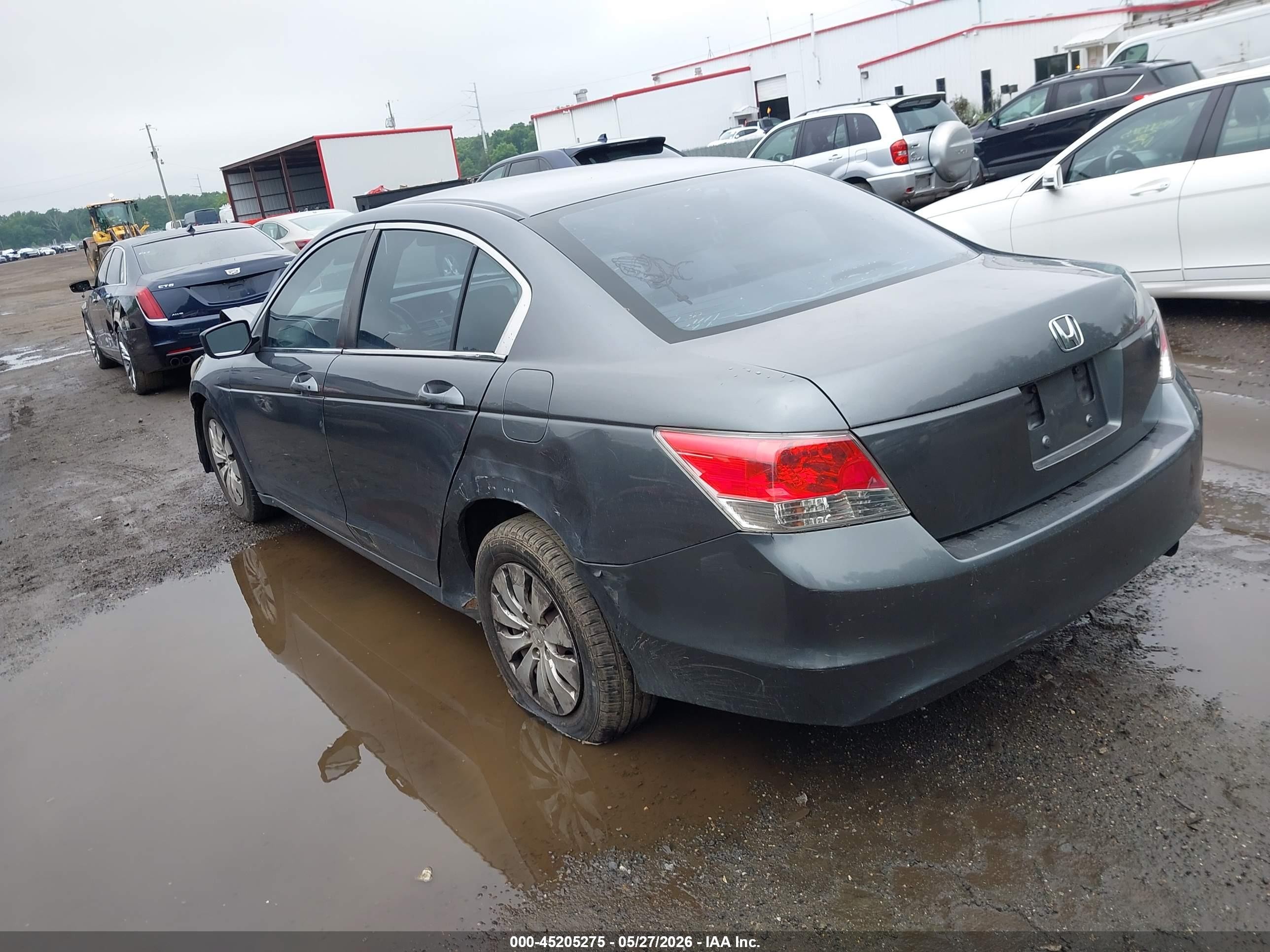 2009 Honda Accord 2.4 Lx Серый vin: 1HGCP26339A128490
