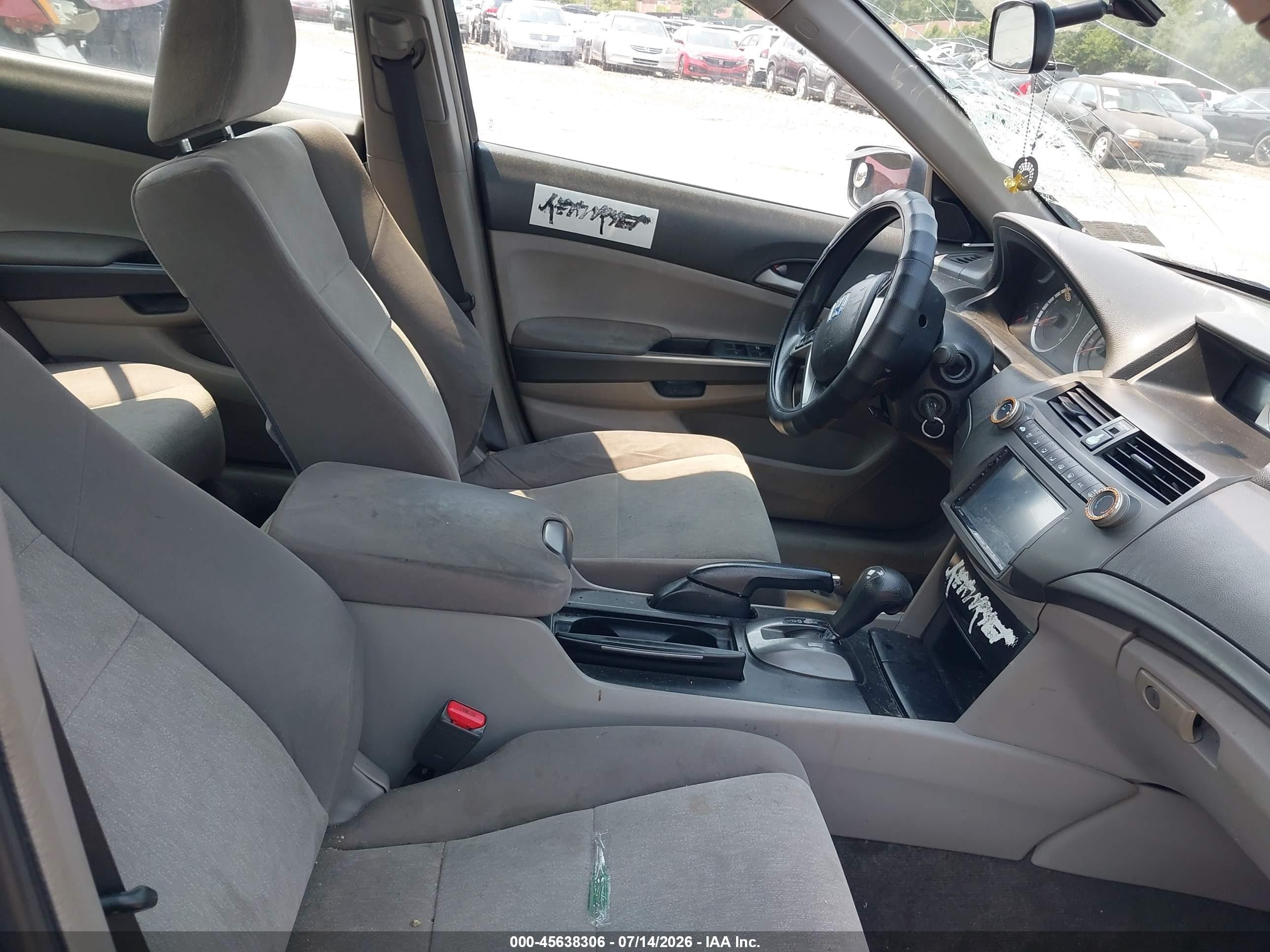2009 Honda Accord 2.4 Lx Blue vin: 1HGCP26339A165913