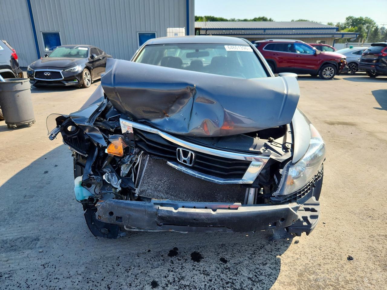 2009 Honda Accord Lx Gray vin: 1HGCP26339A184302