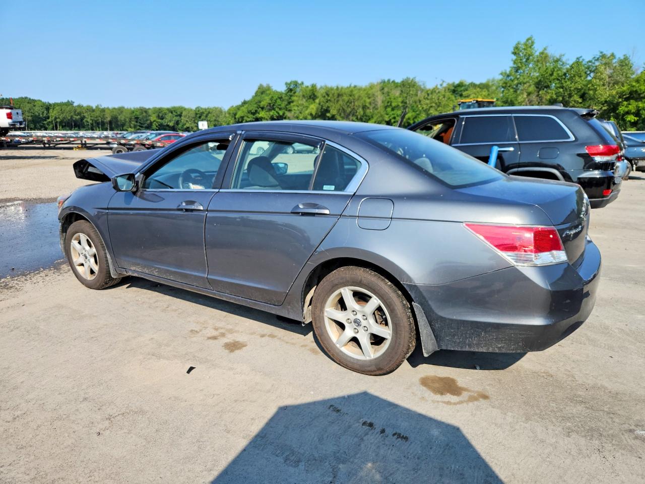 2009 Honda Accord Lx Gray vin: 1HGCP26339A184302