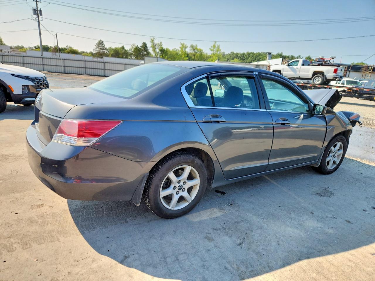 2009 Honda Accord Lx Gray vin: 1HGCP26339A184302