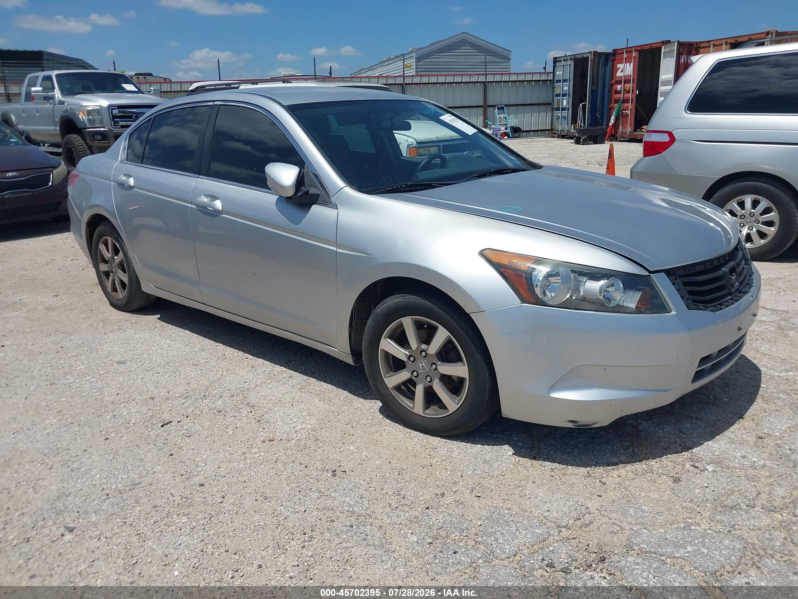 2009 Honda Accord 2.4 Lx Silver vin: 1HGCP26339A185143