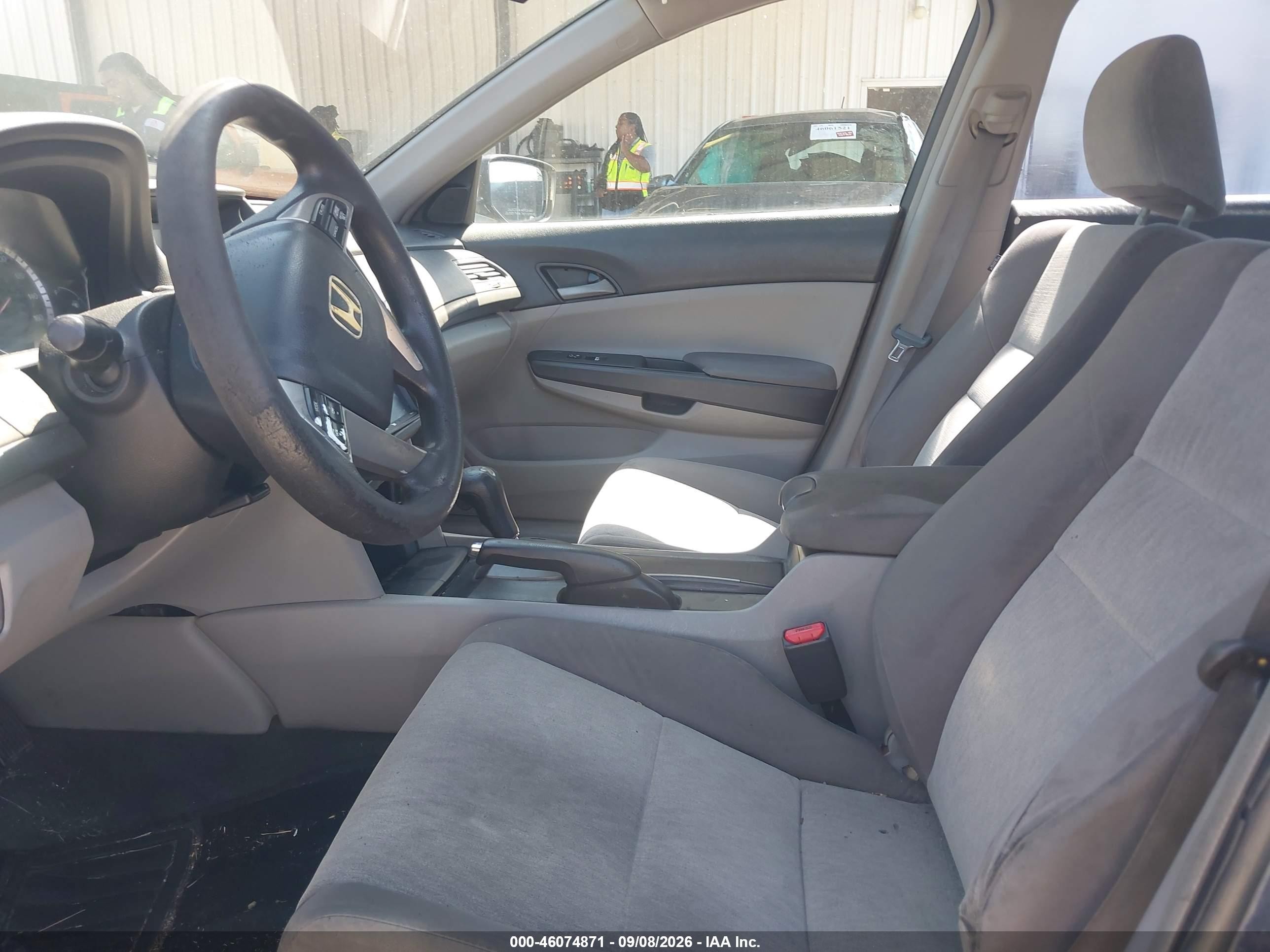2009 Honda Accord 2.4 Lx Black vin: 1HGCP26339A186034
