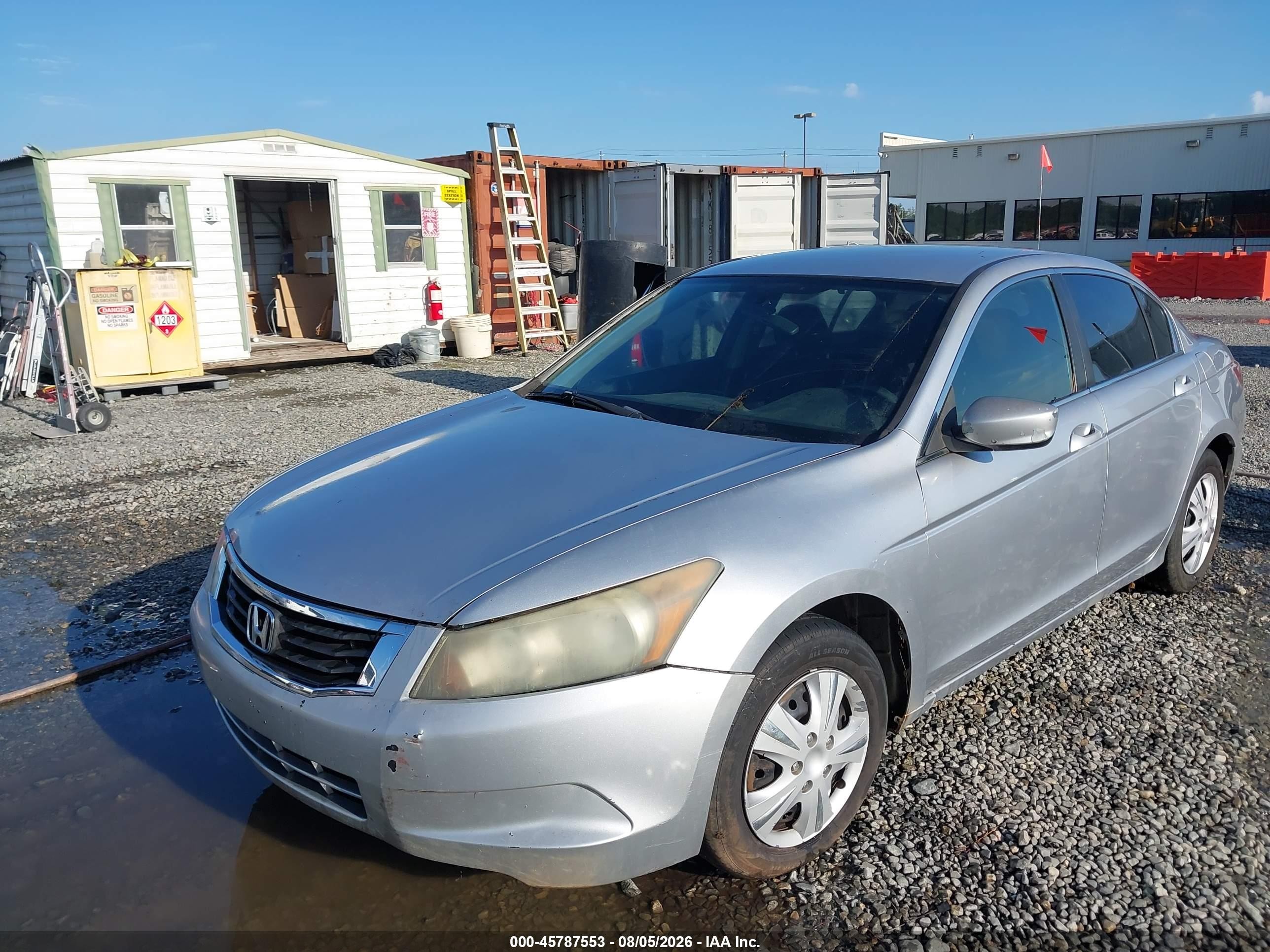2008 Honda Accord 2.4 Lx Silver vin: 1HGCP26348A076012