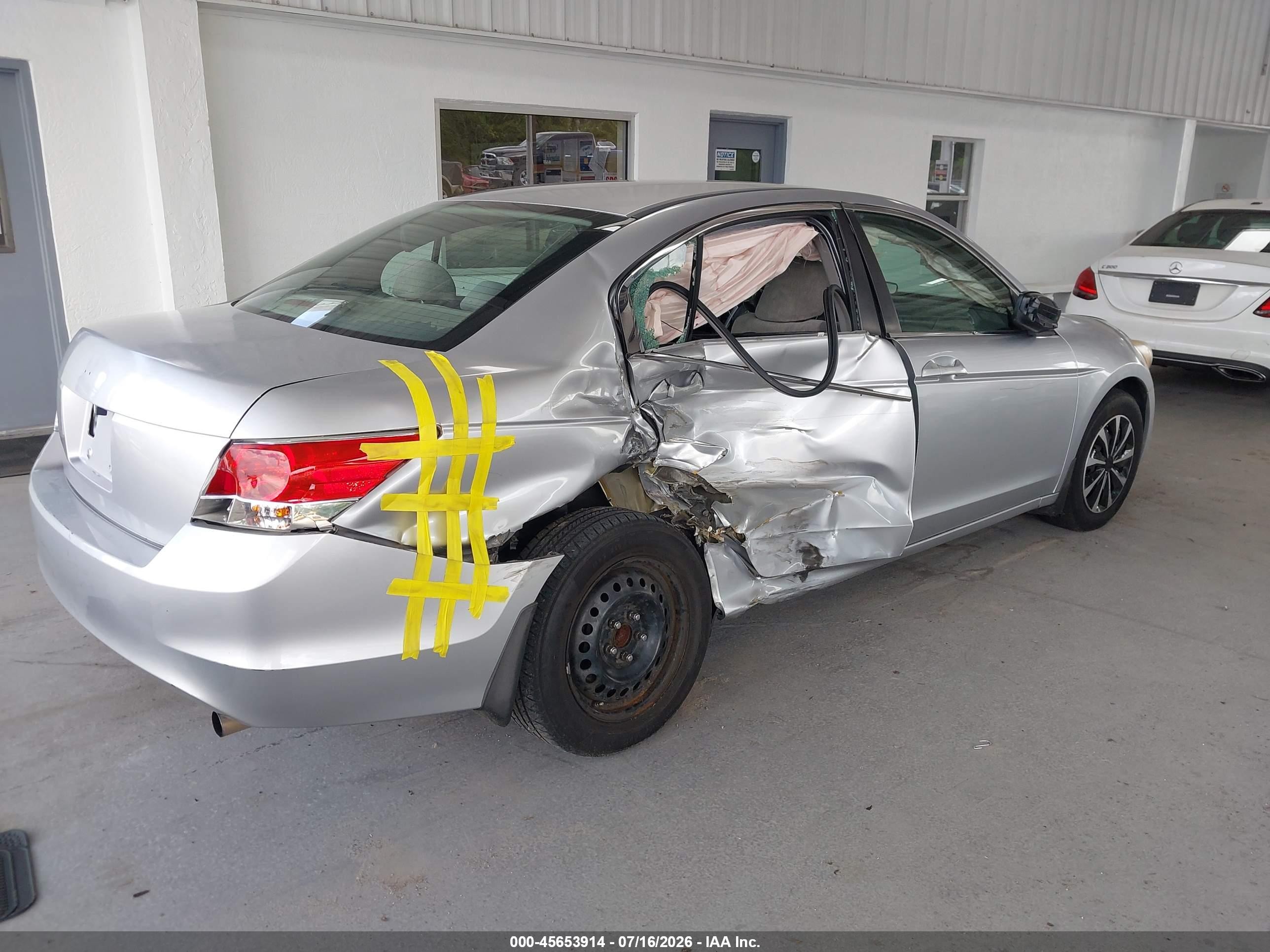 2008 Honda Accord 2.4 Lx Серебряный vin: 1HGCP26348A079766