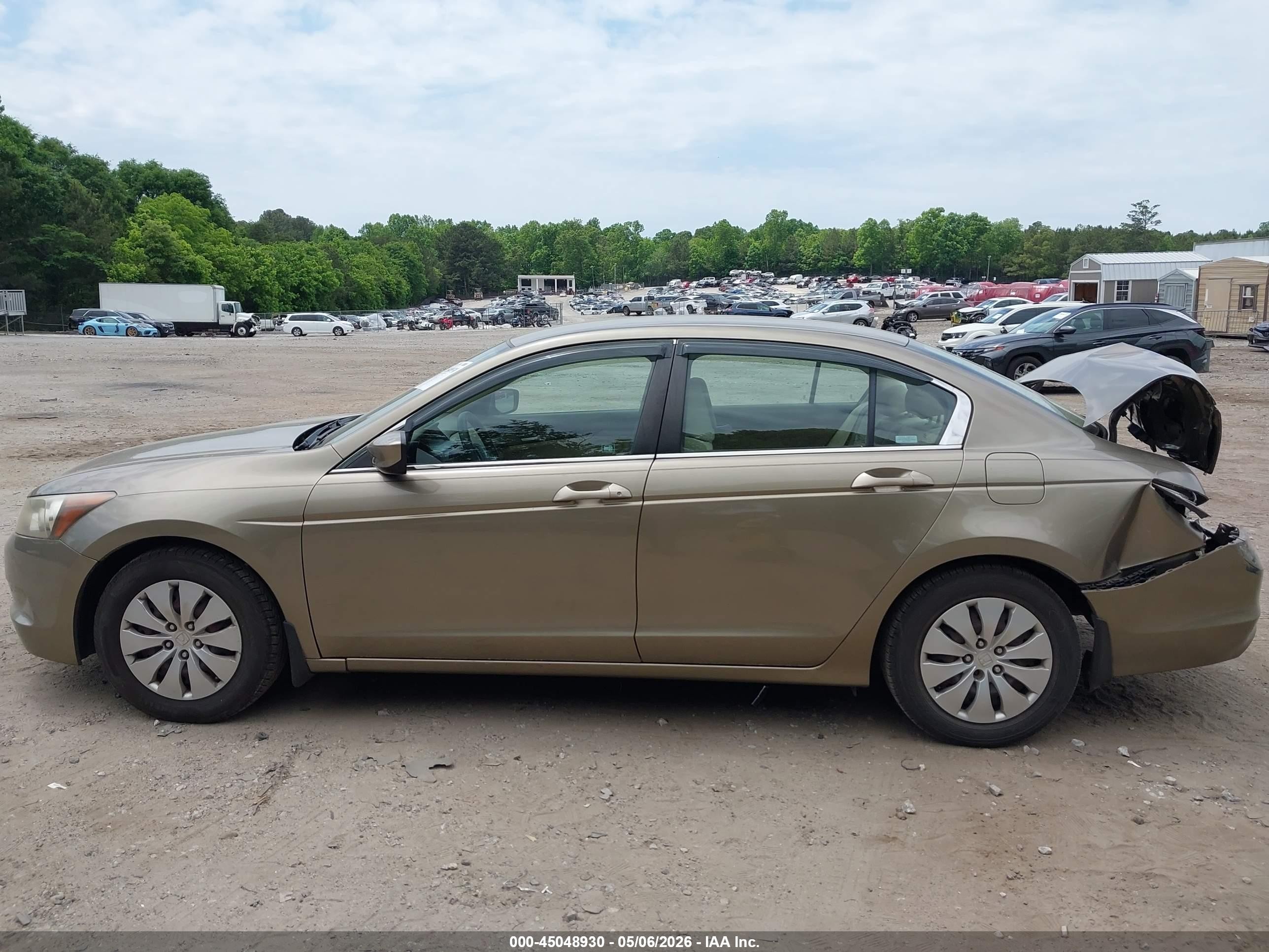 2008 Honda Accord 2.4 Lx Tan vin: 1HGCP26348A089763
