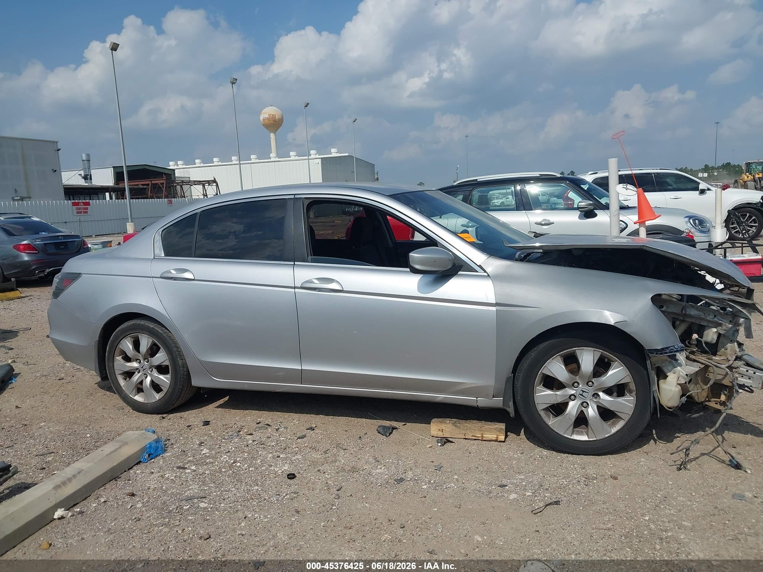 2008 Honda Accord 2.4 Lx Silver vin: 1HGCP26348A091139