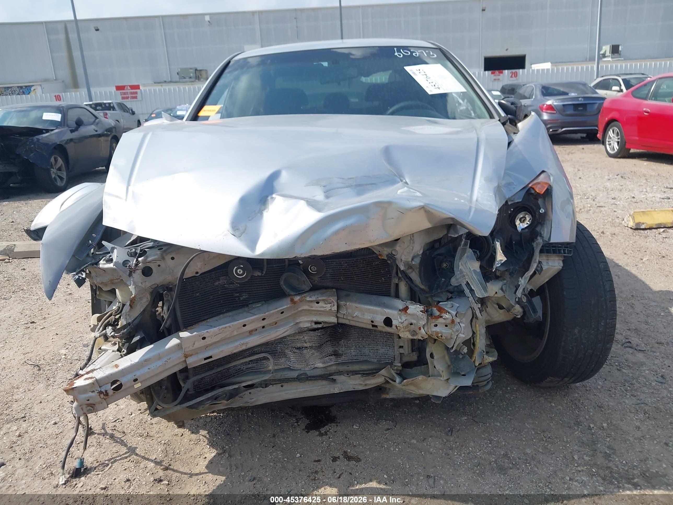 2008 Honda Accord 2.4 Lx Silver vin: 1HGCP26348A091139