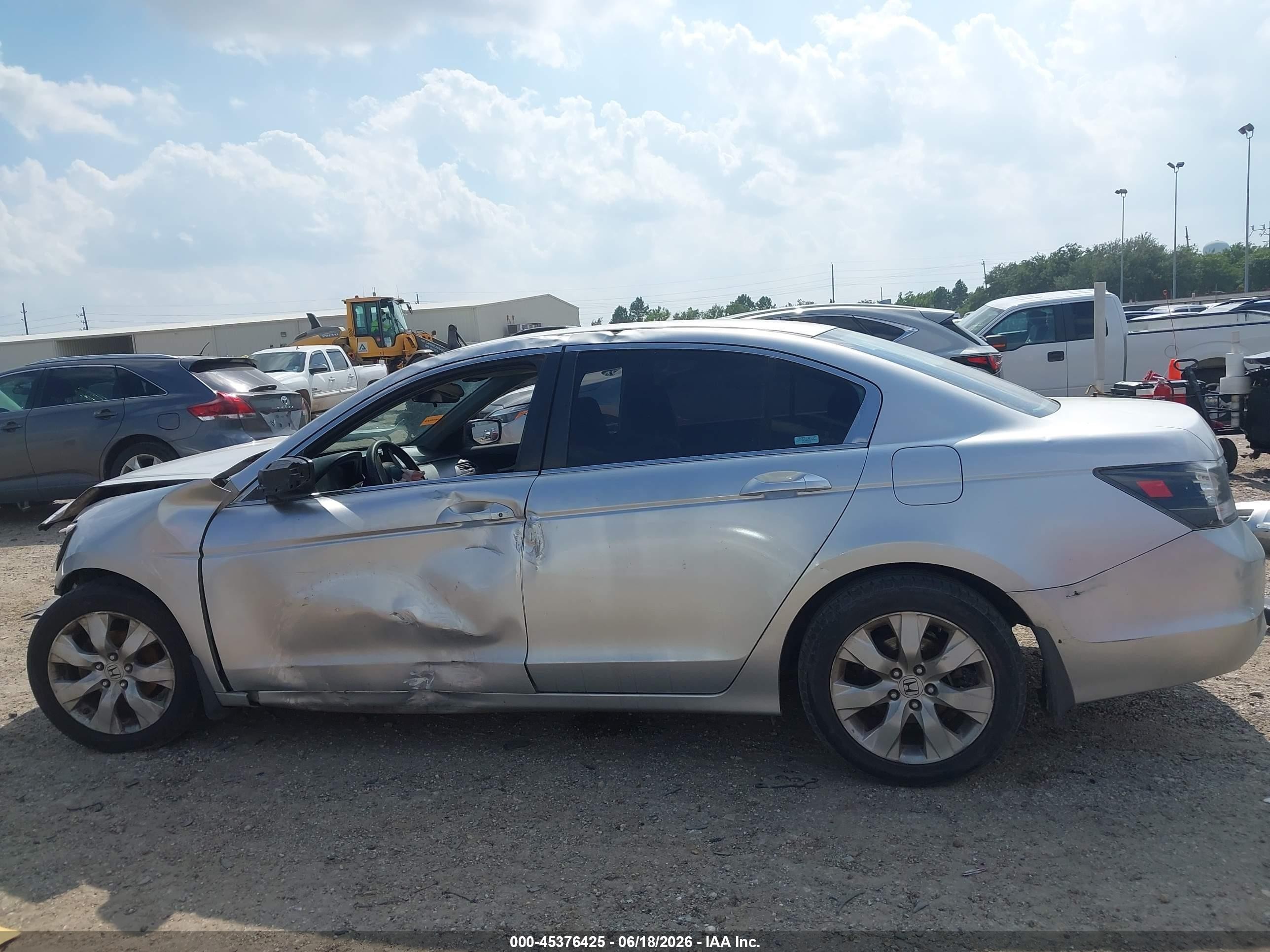 2008 Honda Accord 2.4 Lx Silver vin: 1HGCP26348A091139