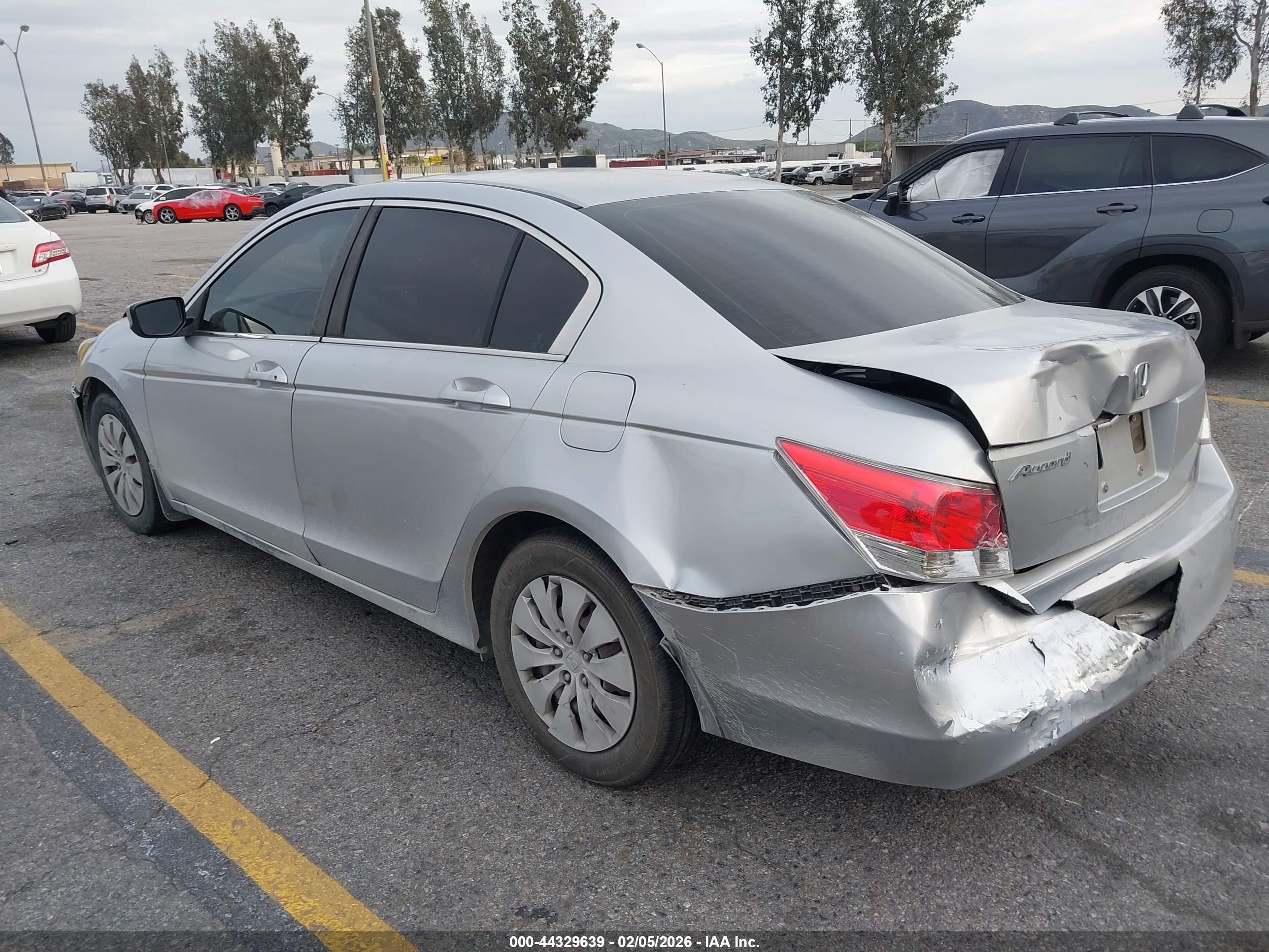 2008 Honda Accord 2.4 Lx Silver vin: 1HGCP26348A124236