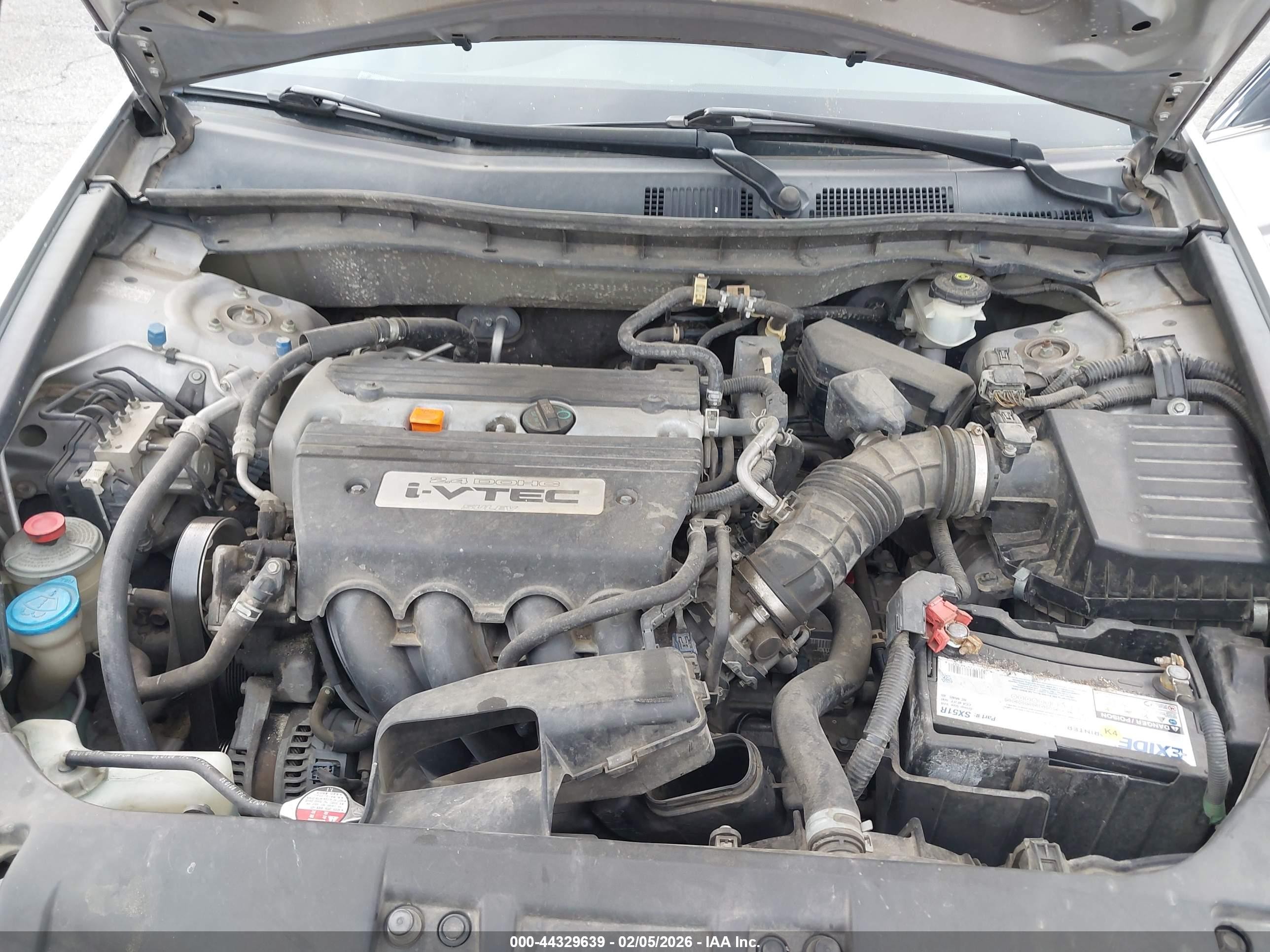 2008 Honda Accord 2.4 Lx Silver vin: 1HGCP26348A124236