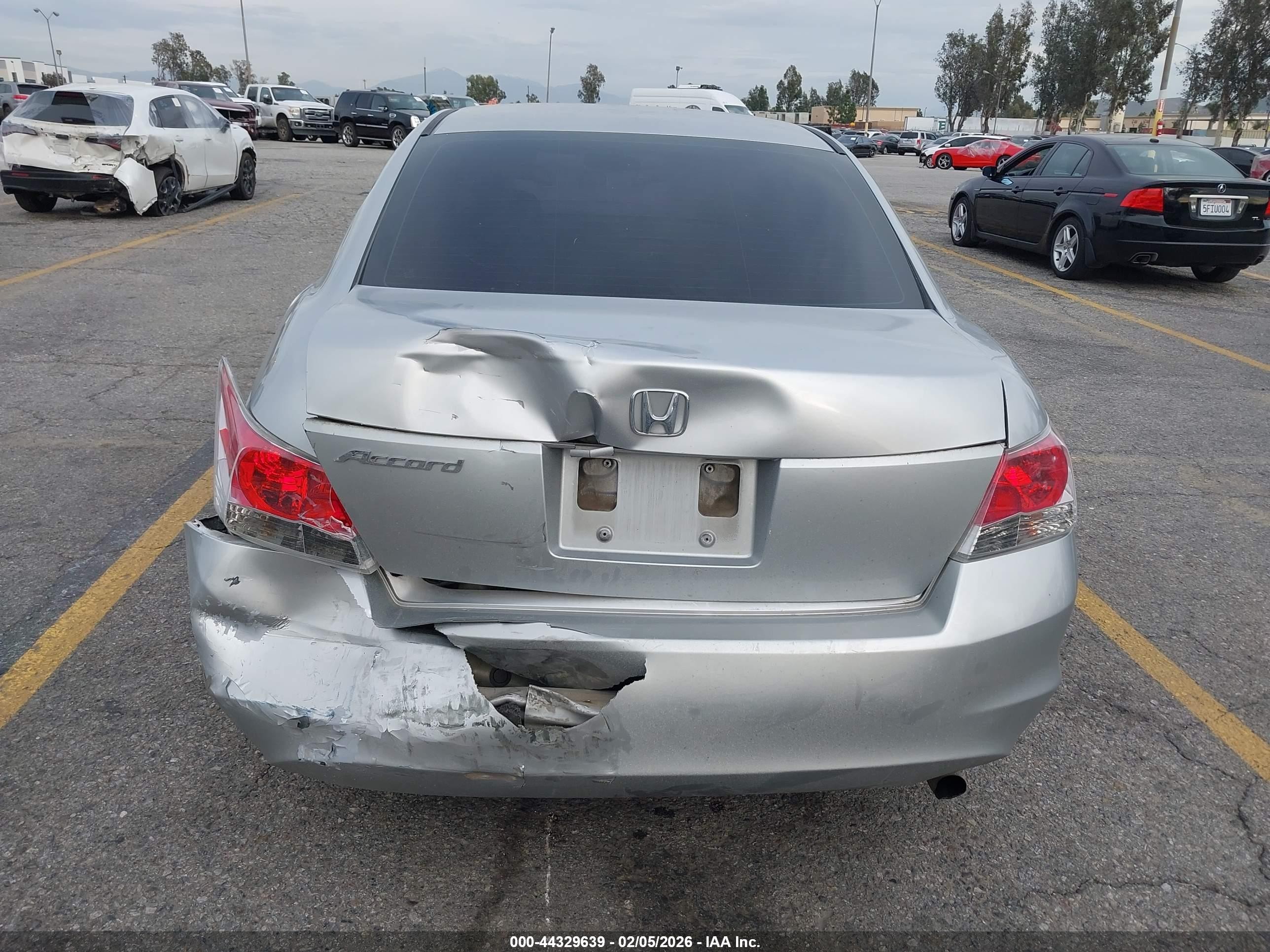 2008 Honda Accord 2.4 Lx Silver vin: 1HGCP26348A124236