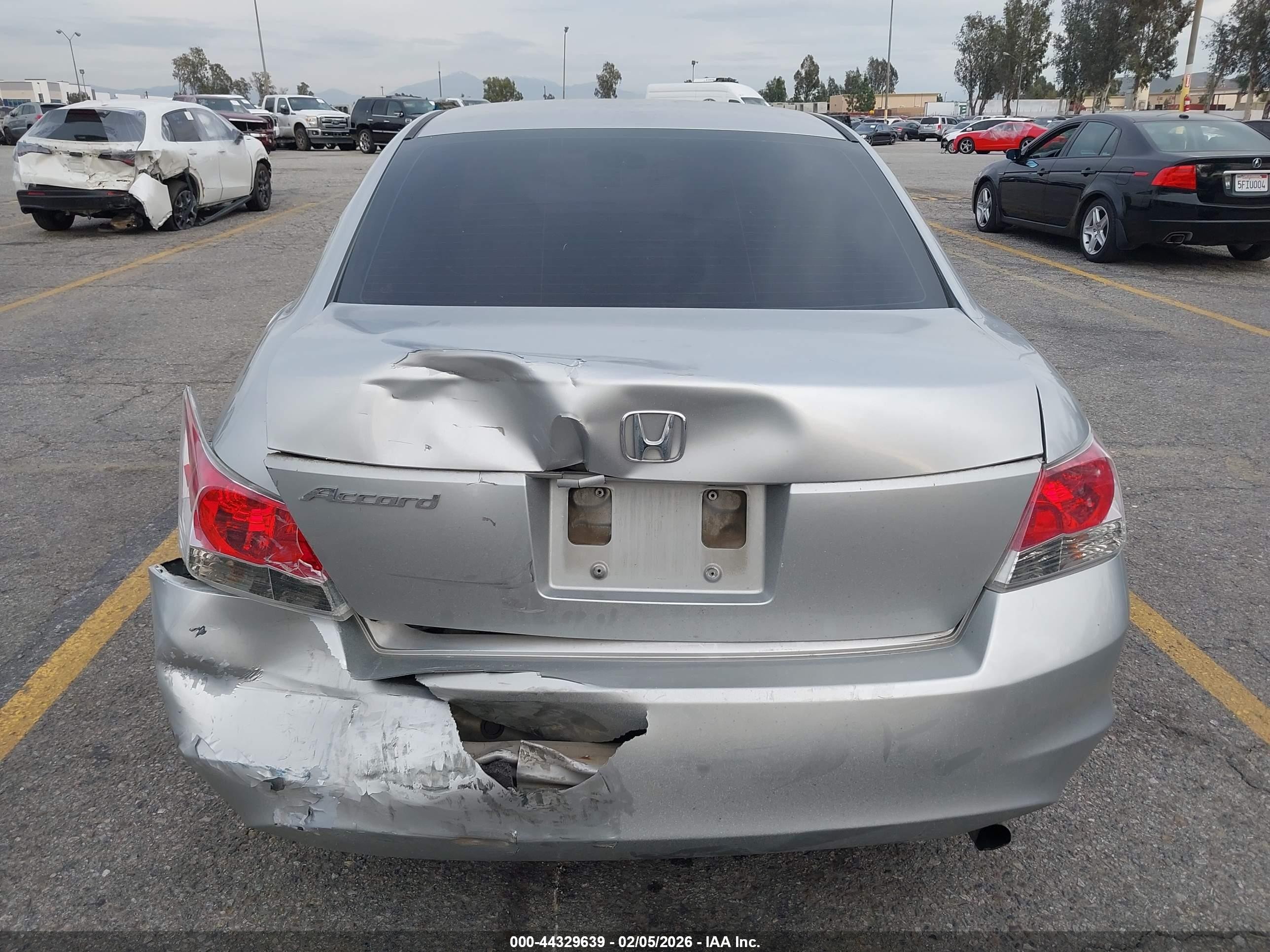 2008 Honda Accord 2.4 Lx Silver vin: 1HGCP26348A124236