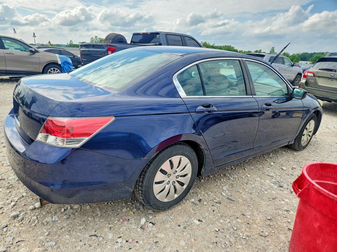 2008 Honda Accord Lx Blue vin: 1HGCP26348A161951