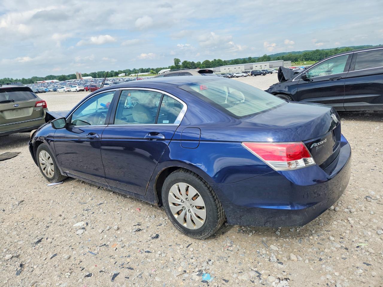 2008 Honda Accord Lx Blue vin: 1HGCP26348A161951