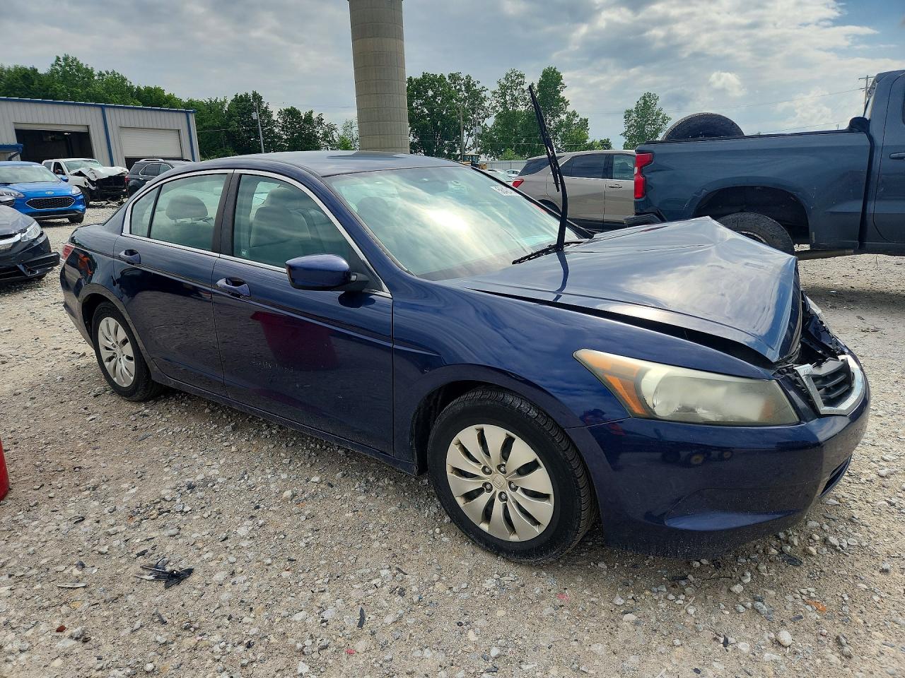 2008 Honda Accord Lx Blue vin: 1HGCP26348A161951