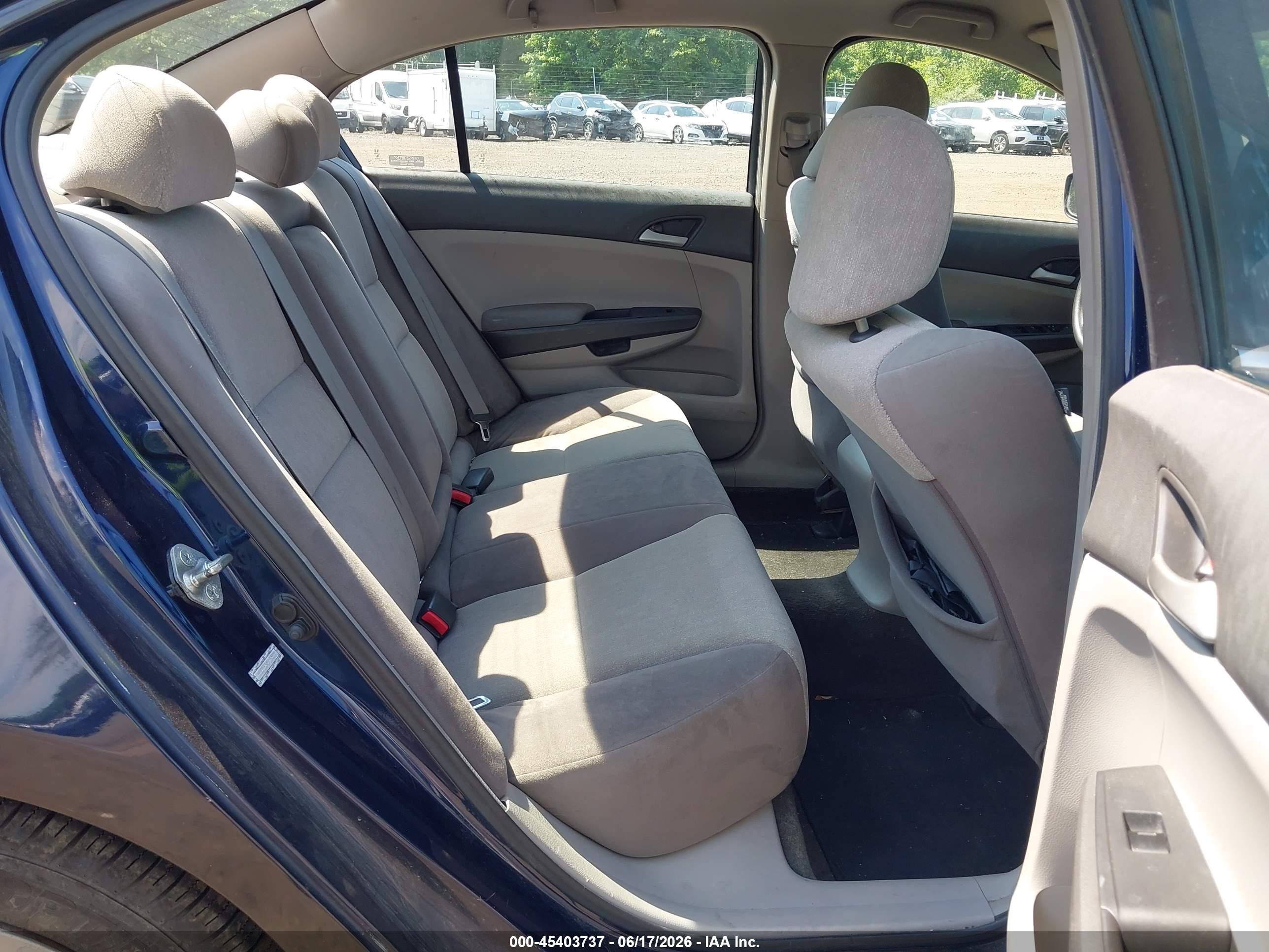 2009 Honda Accord 2.4 Lx Синий vin: 1HGCP26349A065870