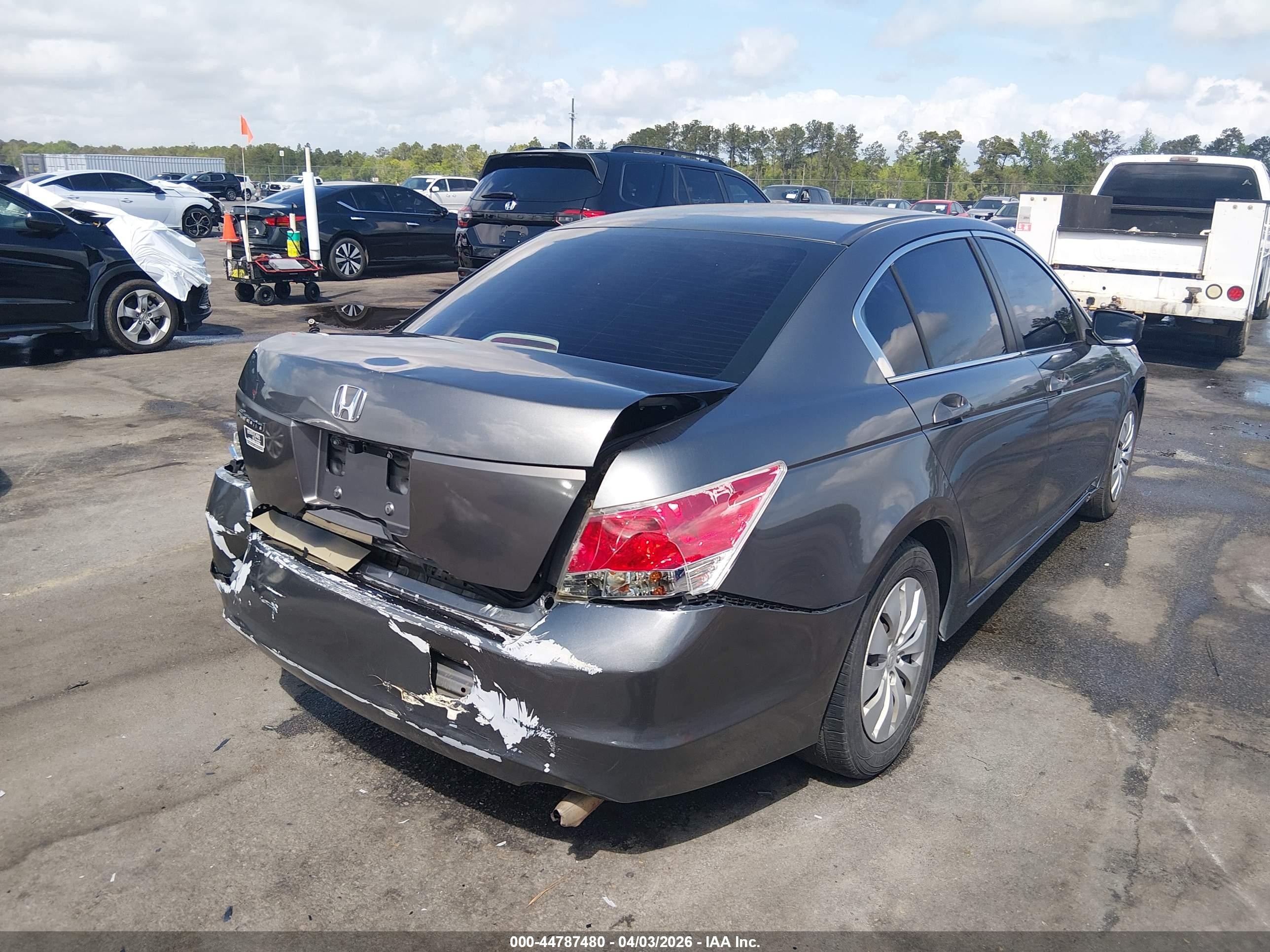 2009 Honda Accord 2.4 Lx Gray vin: 1HGCP26349A081910