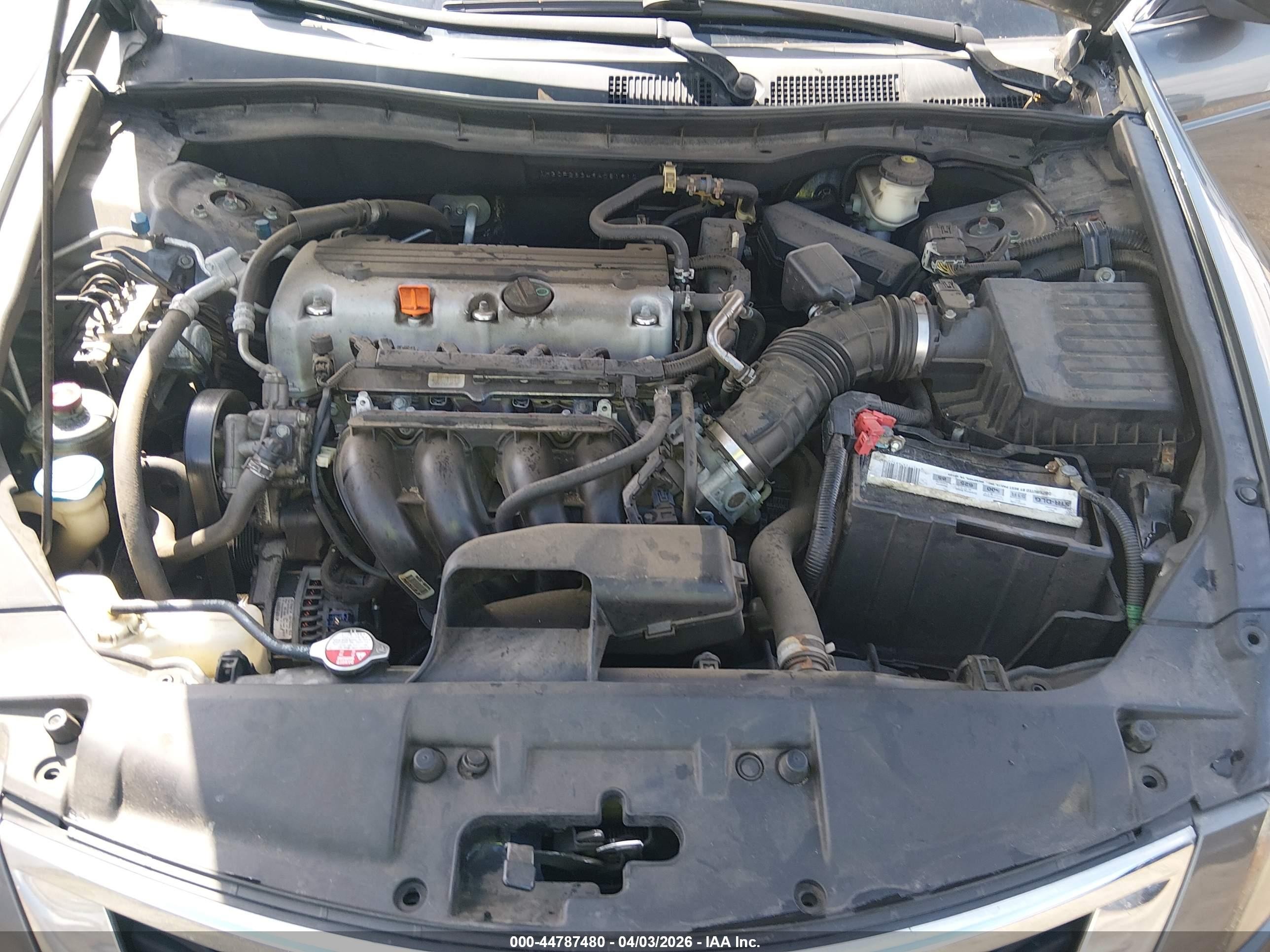 2009 Honda Accord 2.4 Lx Gray vin: 1HGCP26349A081910