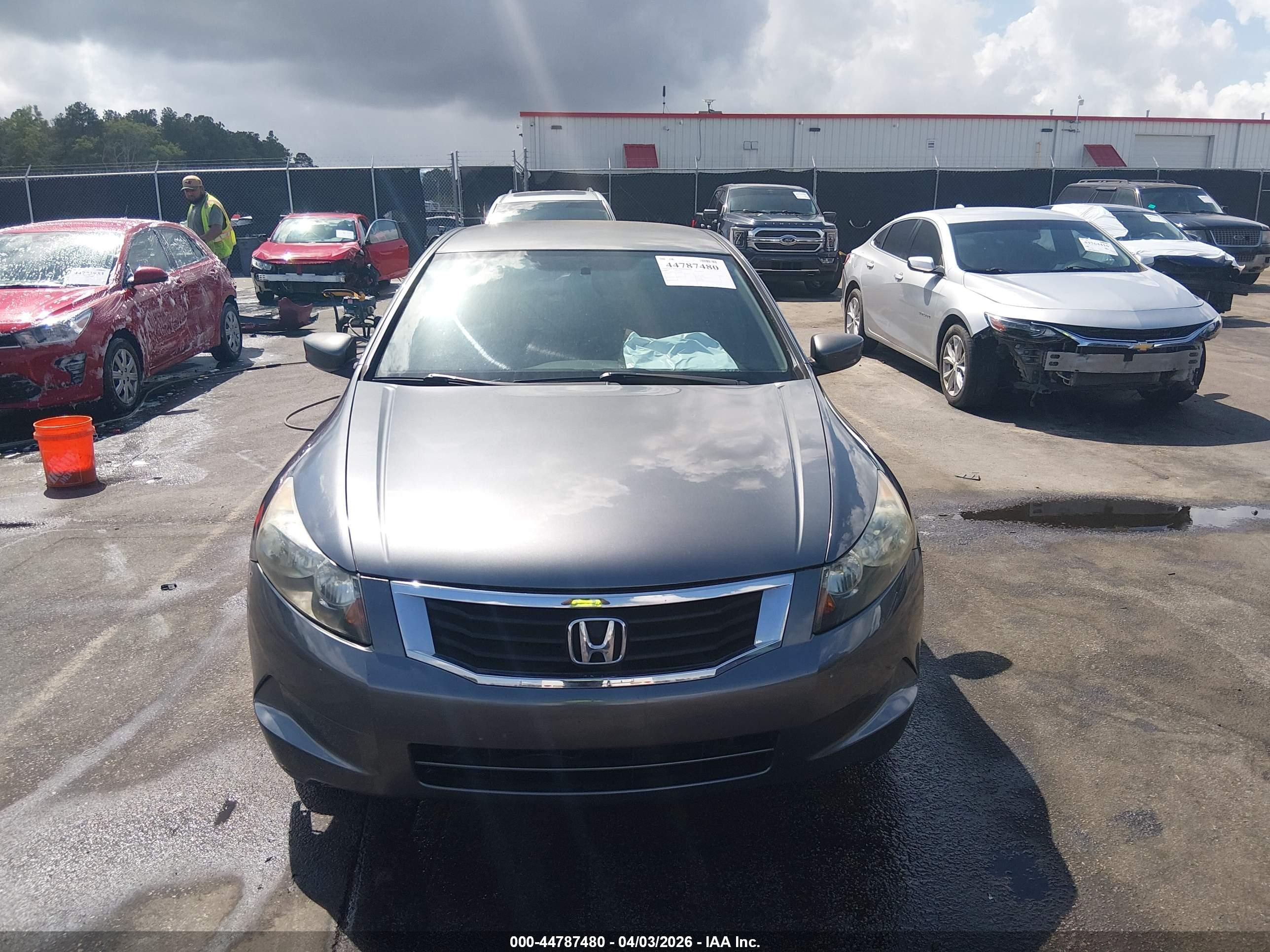 2009 Honda Accord 2.4 Lx Gray vin: 1HGCP26349A081910
