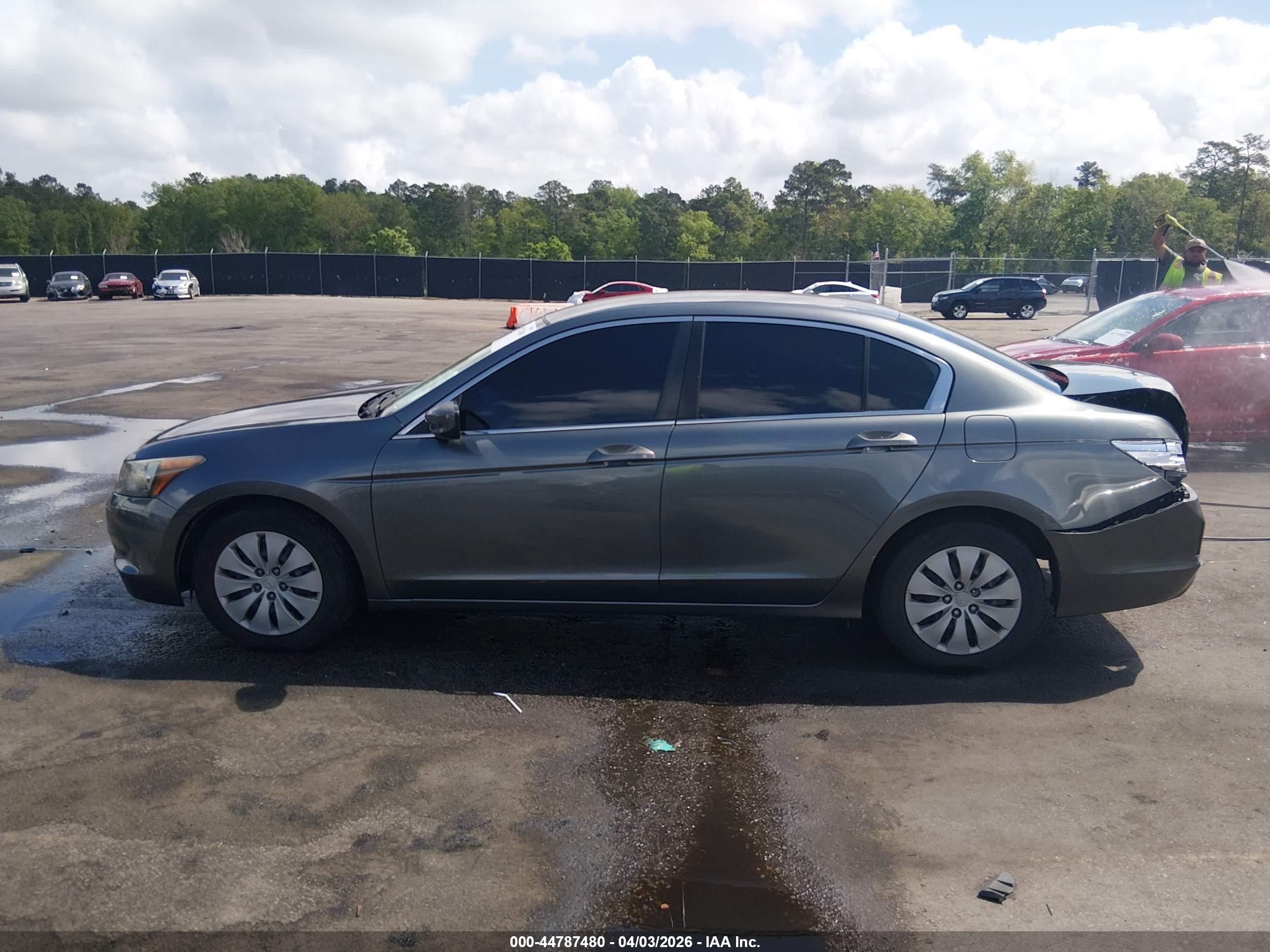 2009 Honda Accord 2.4 Lx Gray vin: 1HGCP26349A081910