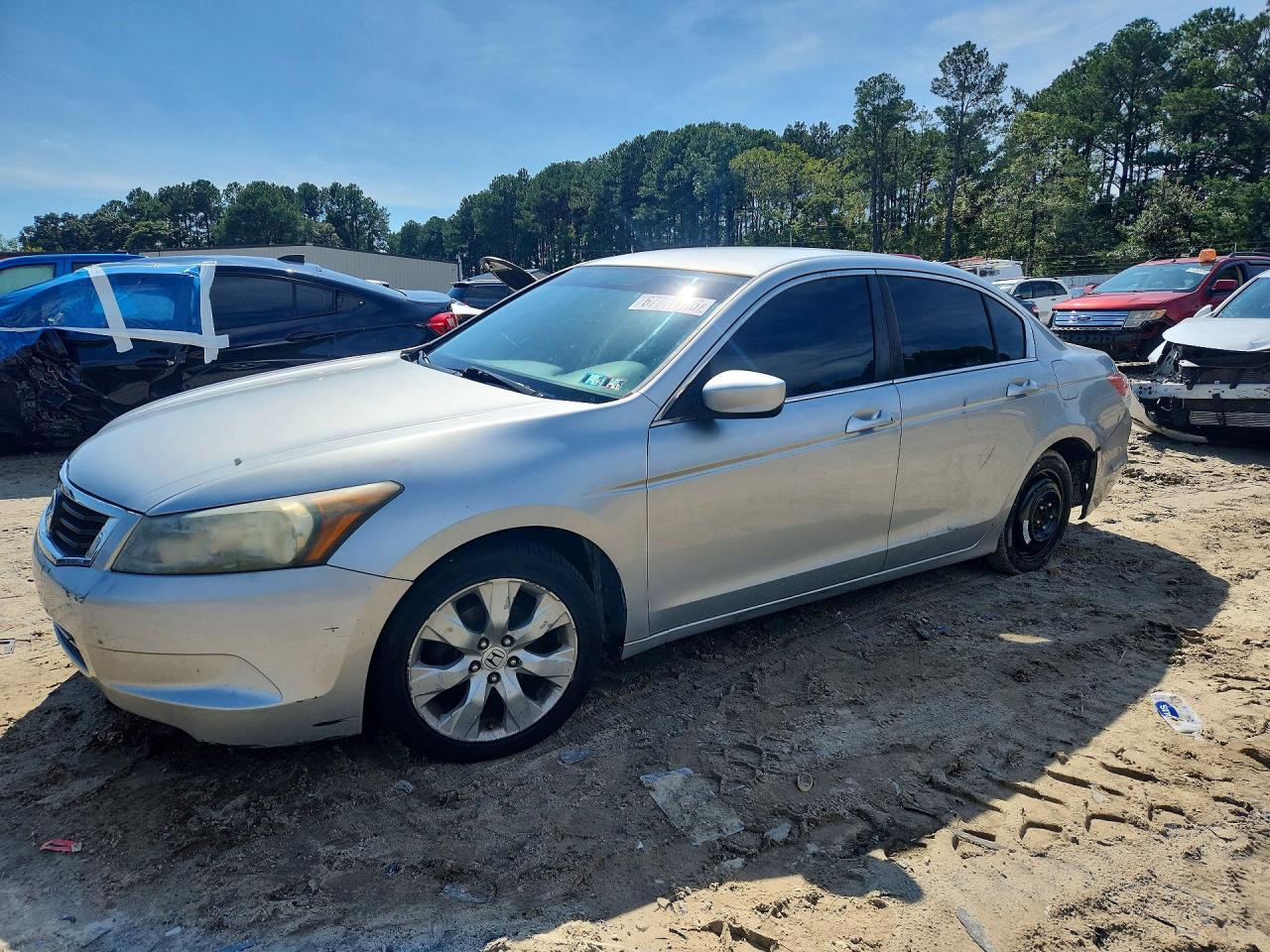 2009 Honda Accord Lx Silver vin: 1HGCP26349A109804