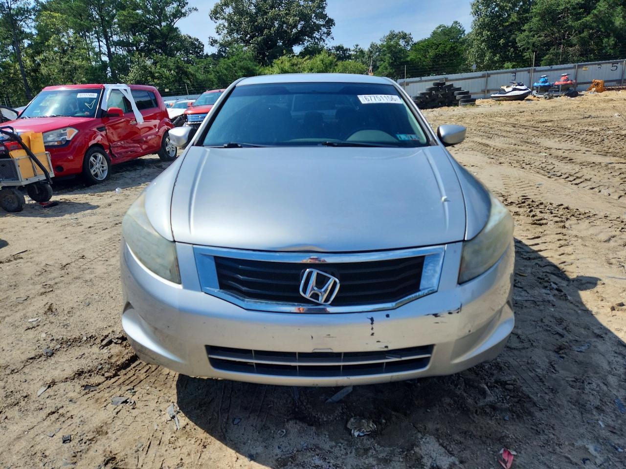 2009 Honda Accord Lx Silver vin: 1HGCP26349A109804