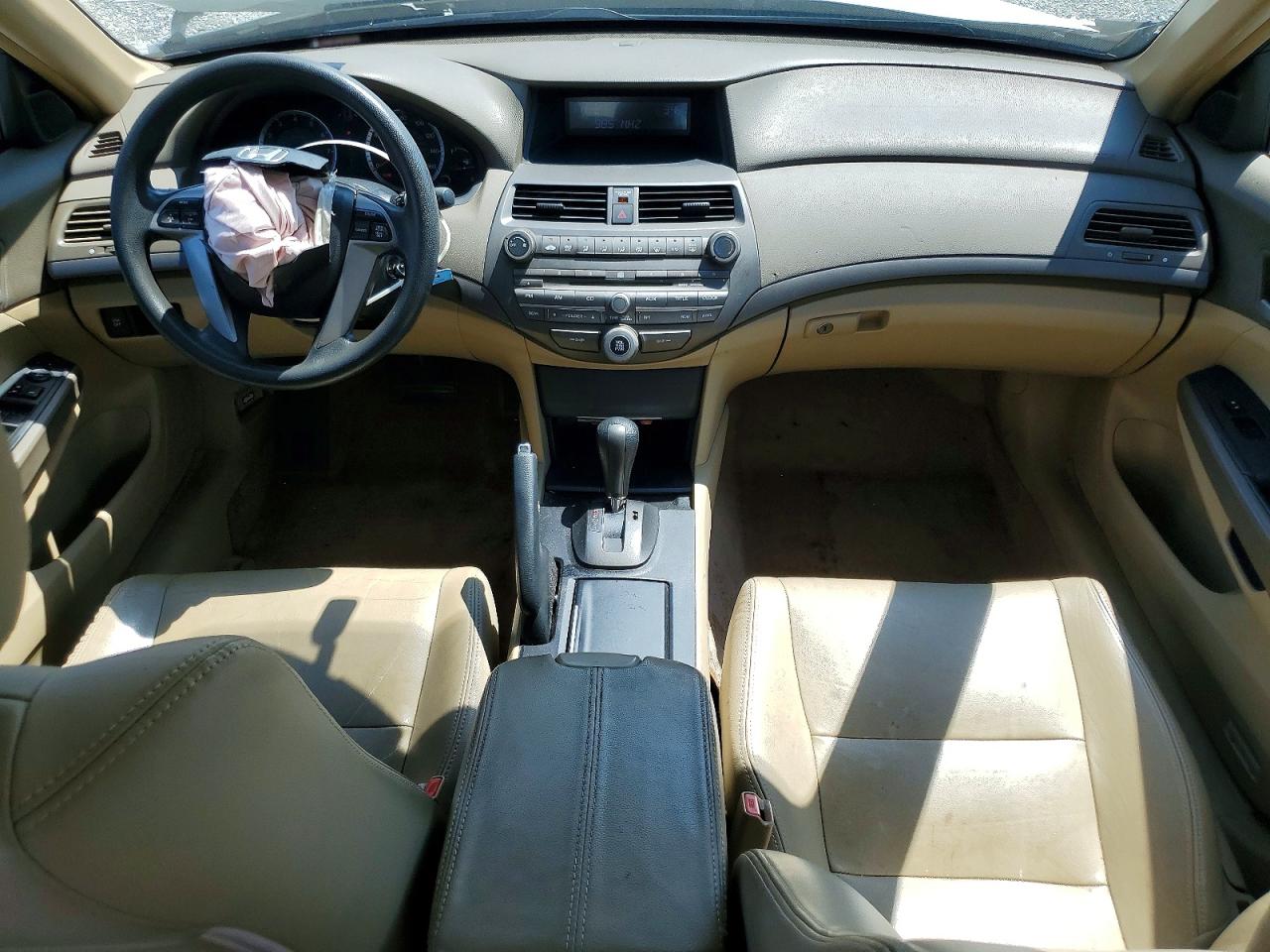2009 Honda Accord Lx White vin: 1HGCP26349A125047